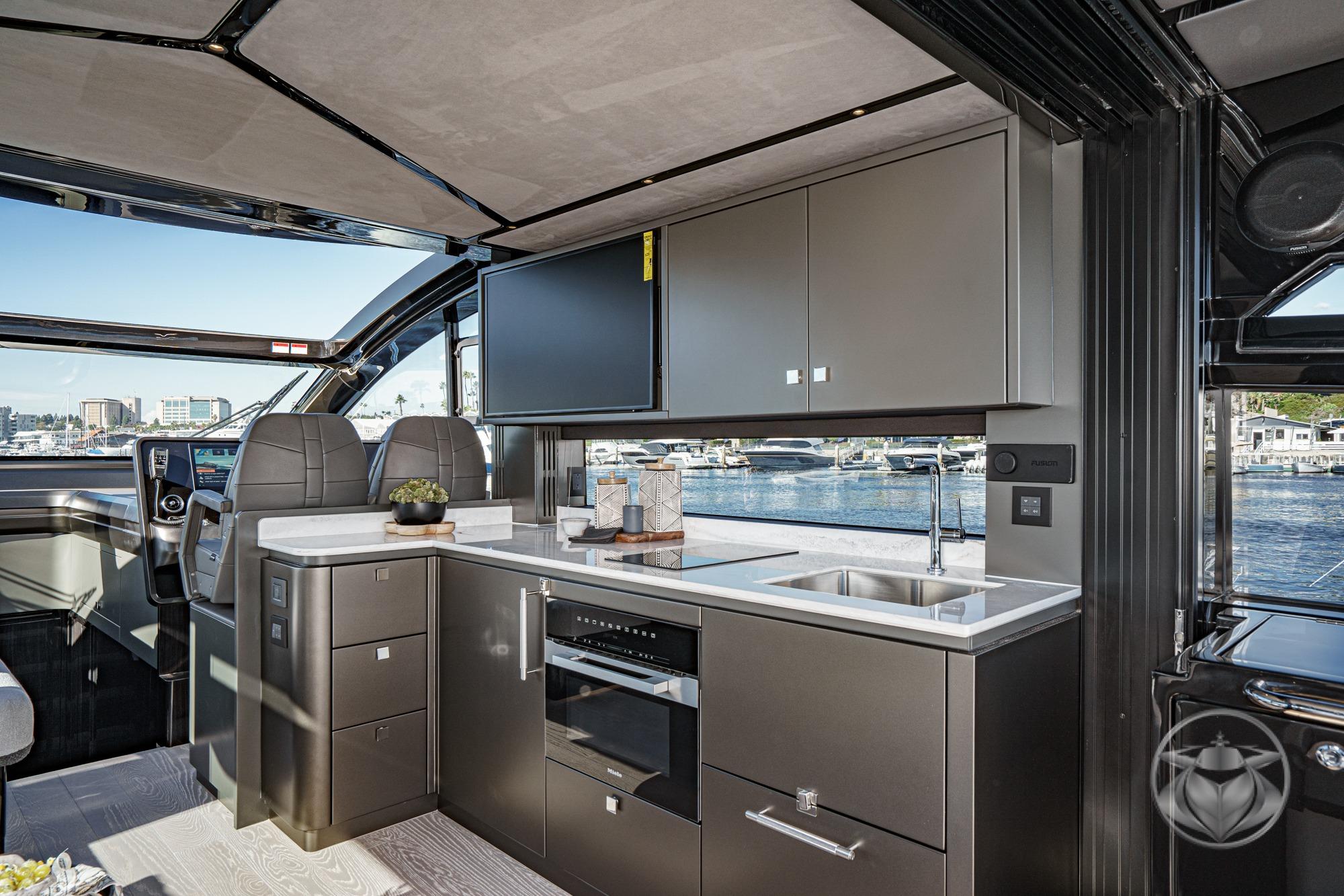 2026 Sunseeker Predator 55 #SS766 inventory image at Sun Country Yachts, Newport Marina