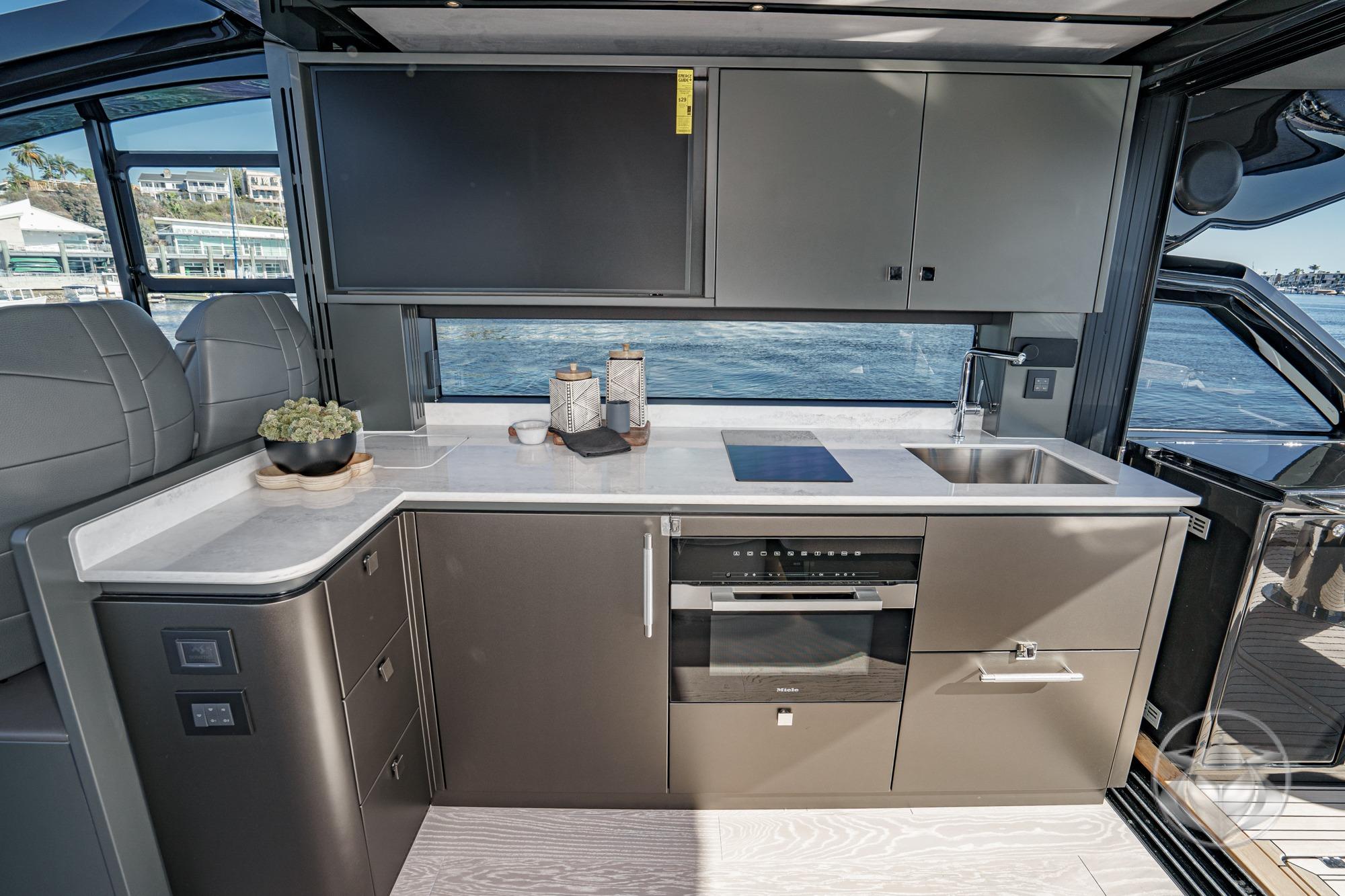 2026 Sunseeker Predator 55 #SS766 inventory image at Sun Country Yachts, Newport Marina