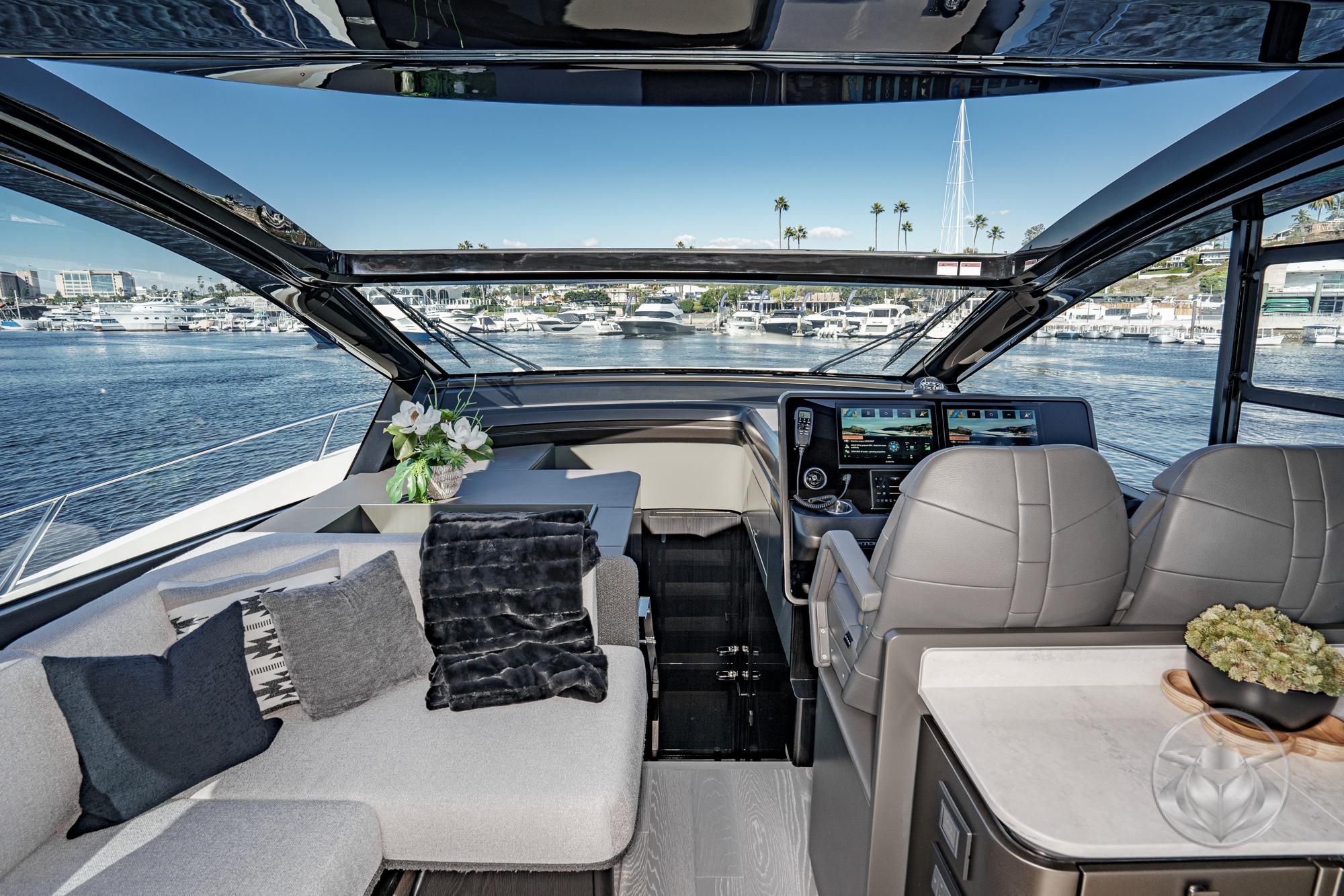 2026 Sunseeker Predator 55 #SS766 inventory image at Sun Country Yachts, Newport Marina