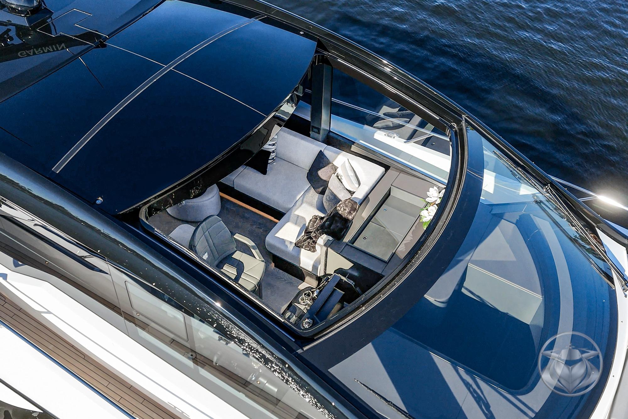 2026 Sunseeker Predator 55 #SS766 inventory image at Sun Country Yachts, Newport Marina