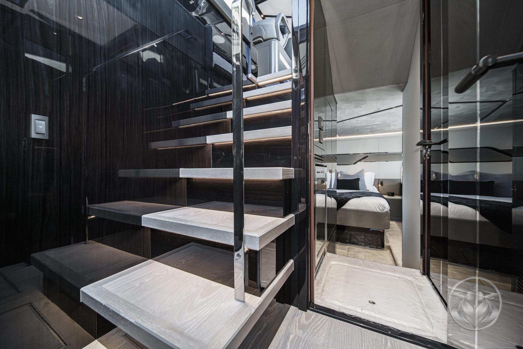 2026 Sunseeker Predator 55 #SS766 inventory image at Sun Country Yachts, Newport Marina