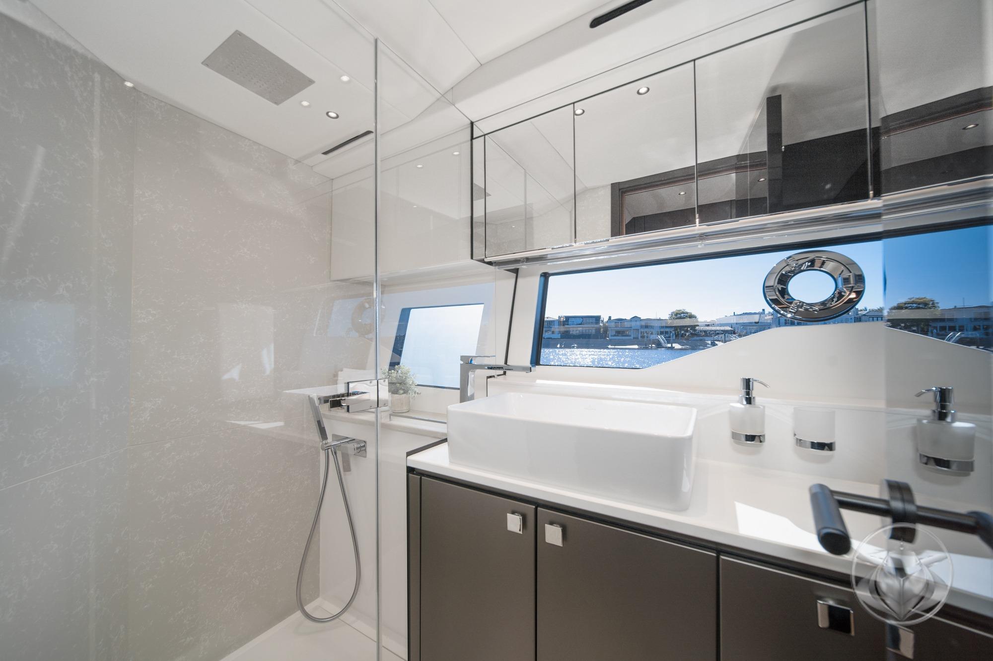 2026 Sunseeker Predator 55 #SS766 inventory image at Sun Country Yachts, Newport Marina