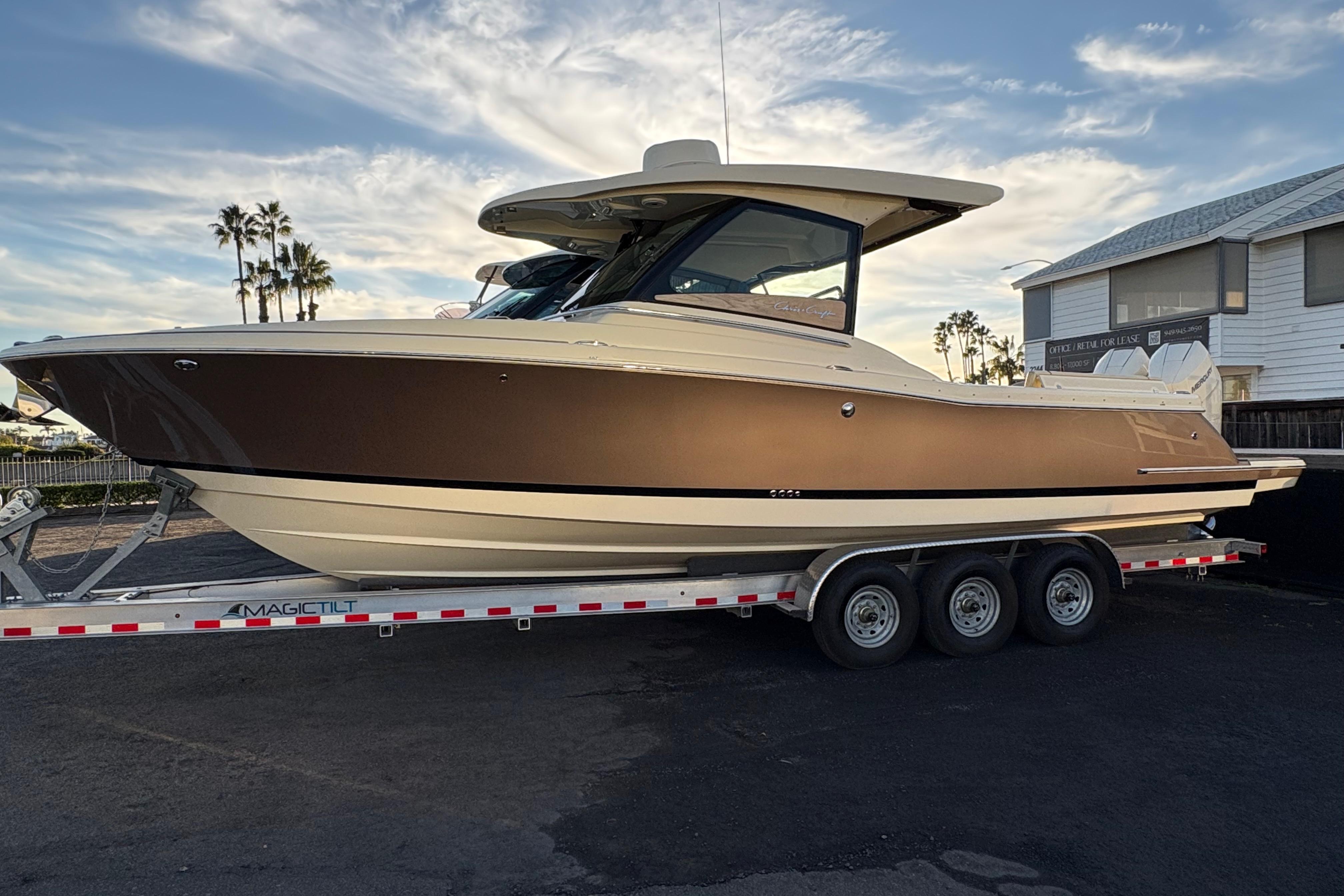 2024 Chris-Craft Calypso 32 #TBJM111 inventory image at Sun Country Marine Group, Newport Beach