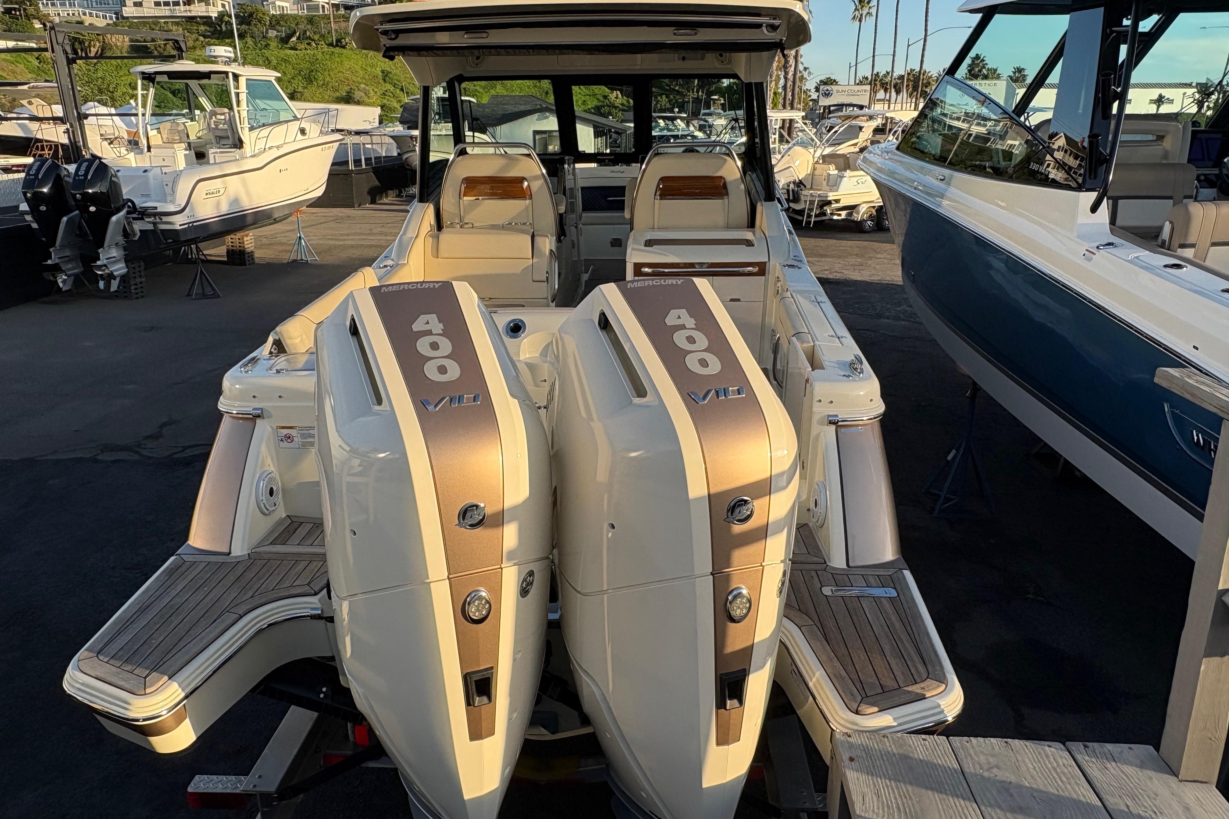 2024 Chris-Craft Calypso 32 #TBJM111 inventory image at Sun Country Marine Group, Newport Beach