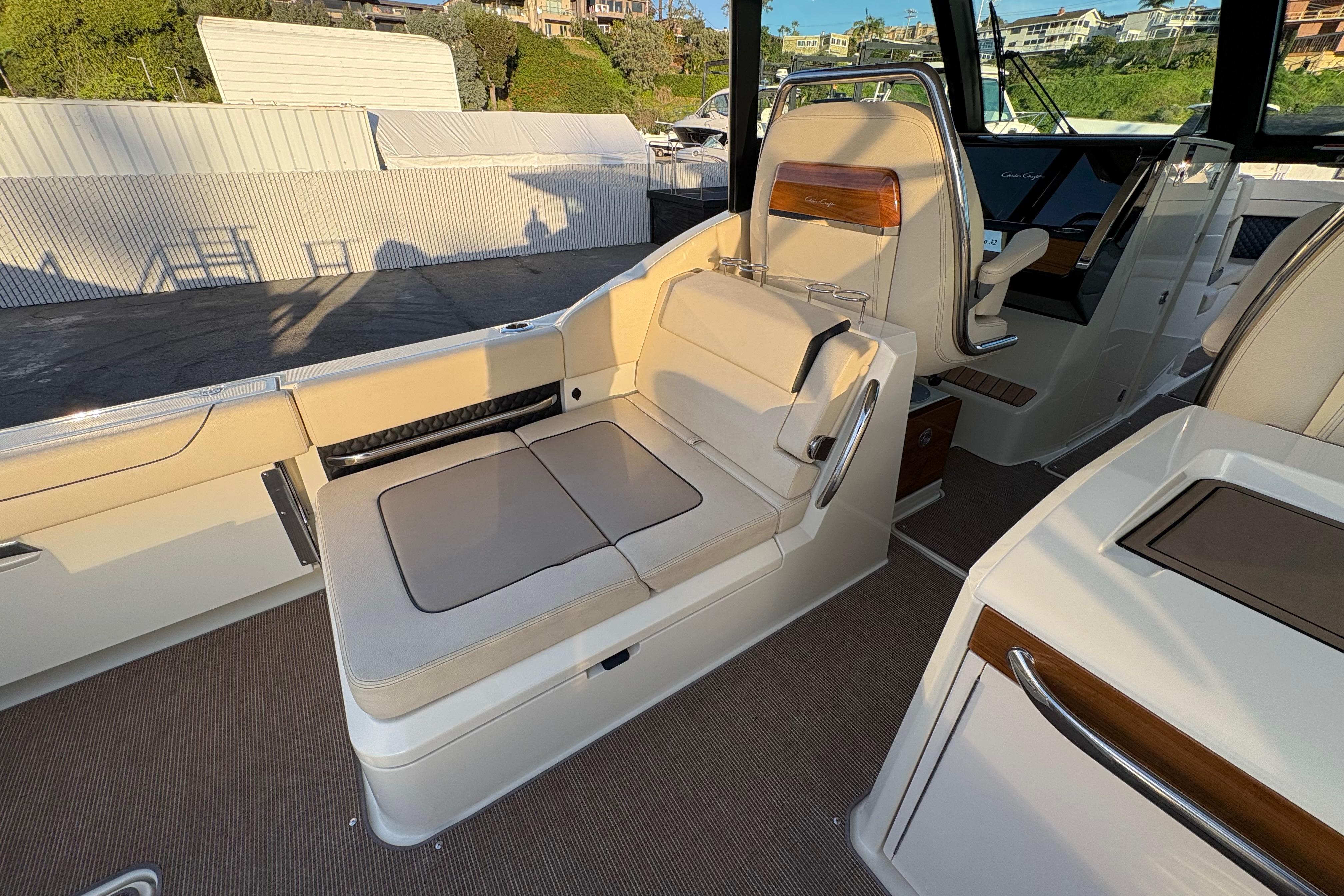 2024 Chris-Craft Calypso 32 #TBJM111 inventory image at Sun Country Marine Group, Newport Beach