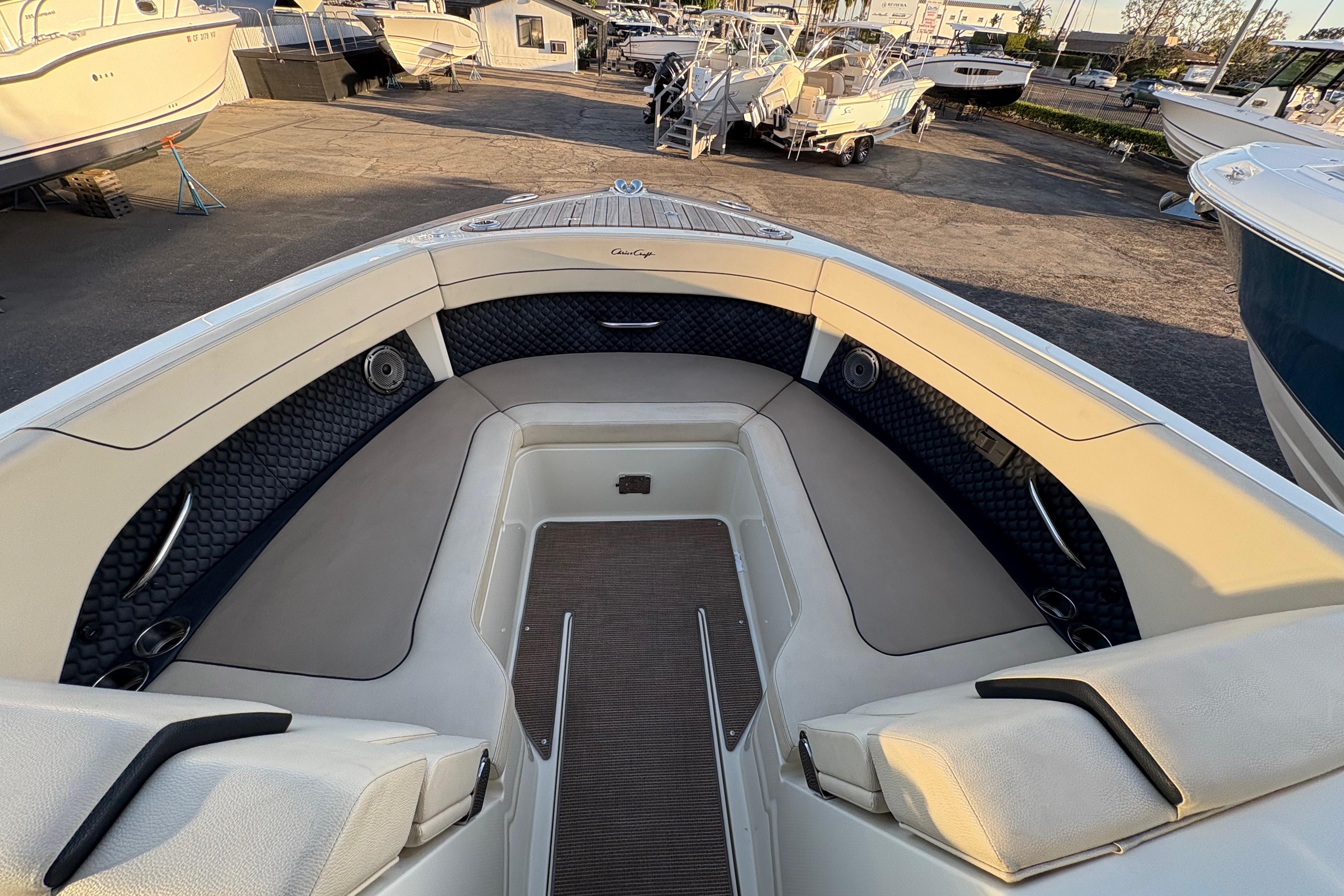 2024 Chris-Craft Calypso 32 #TBJM111 inventory image at Sun Country Marine Group, Newport Beach