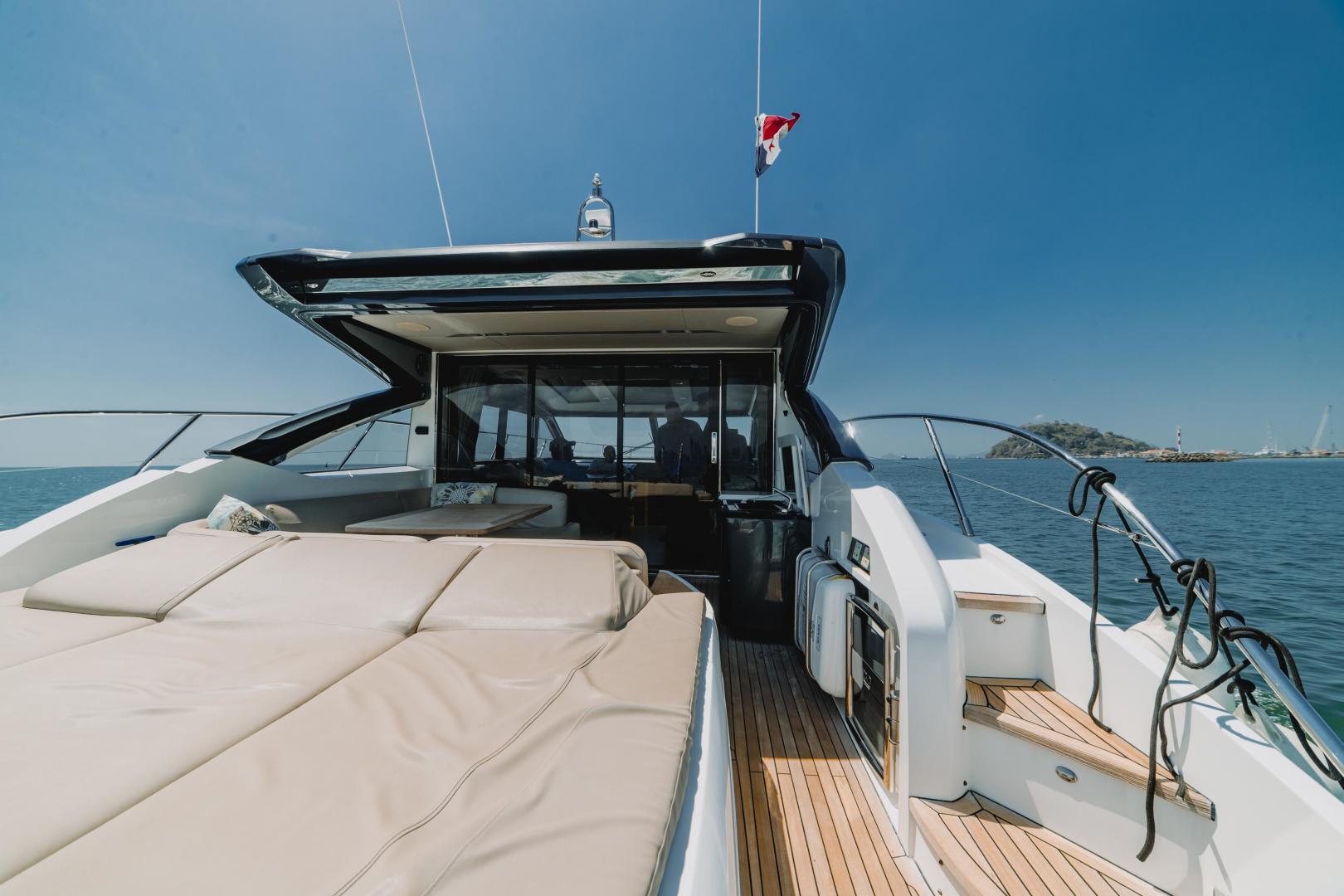 Princess 58 IL CAPO - Aft deck