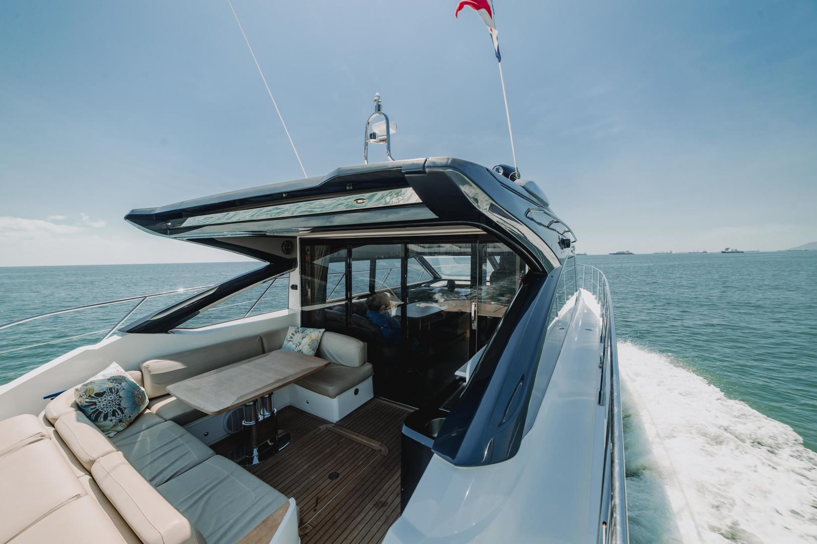 Princess 58 IL CAPO - Aft deck