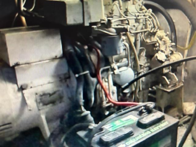 Bertram-58 Motor Yacht 1977-K Bear FL-US-Engine room of a 1977 Bertram 58 Motor Yacht with visible battery and wiring.-9617651 | Thumbnail