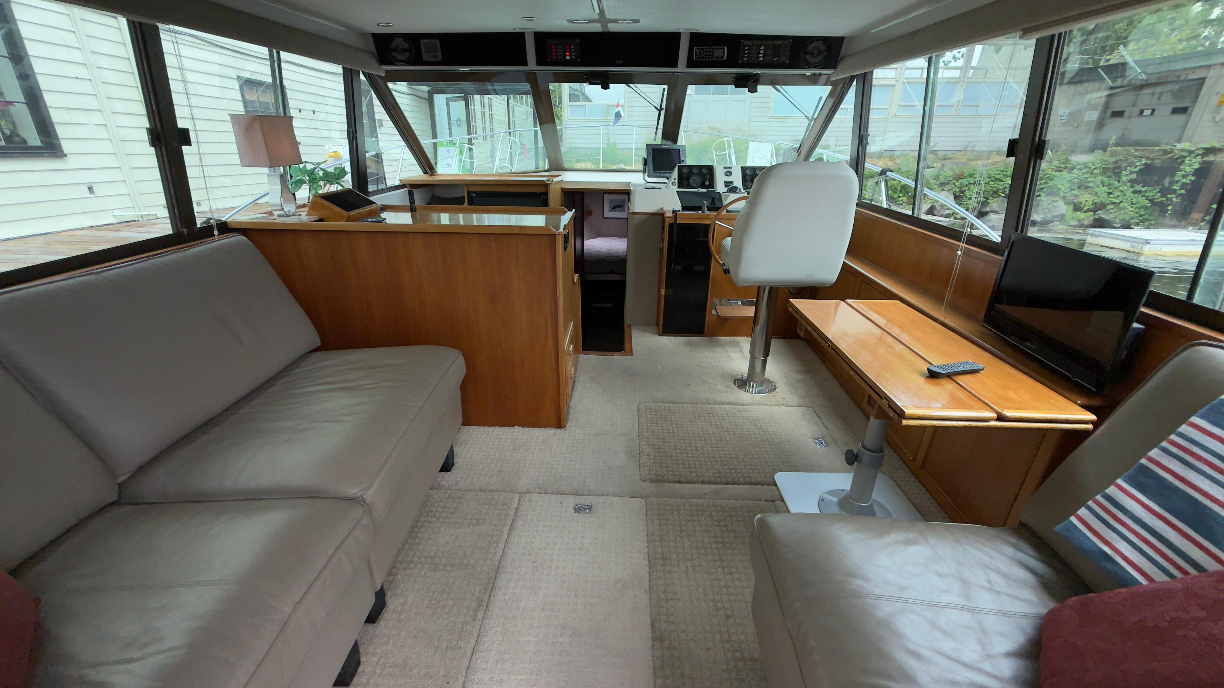1989 Riviera 38 Open Flybridge #TBTW3889 inventory image at Sun Country Yachts, South Lake Union (Seattle) 1989 Riviera 38 Open Flybridge #TBTW3889 inventory image at Sun Country Yachts, South Lake Union (Seattle)