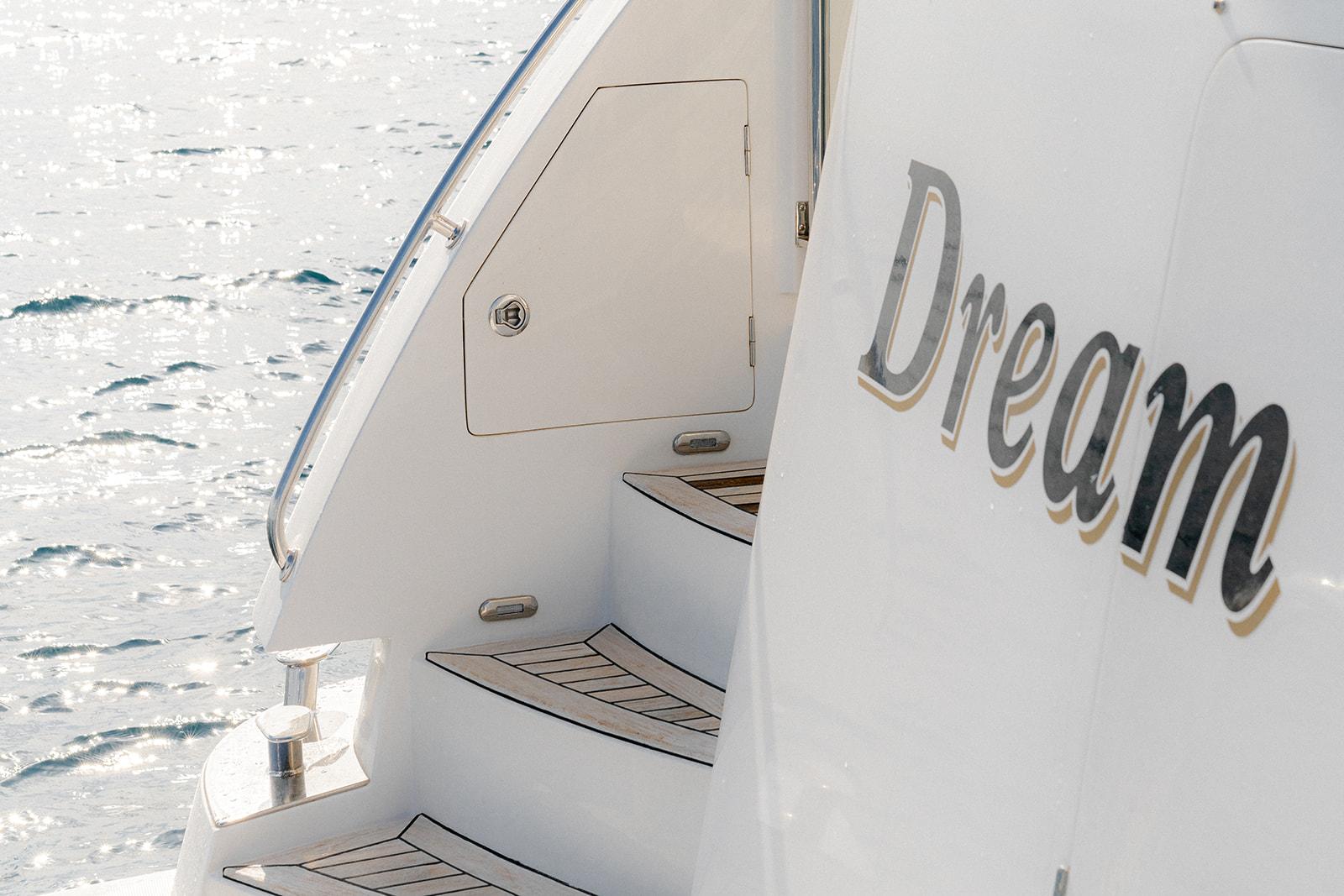 Steps to Aft Deck