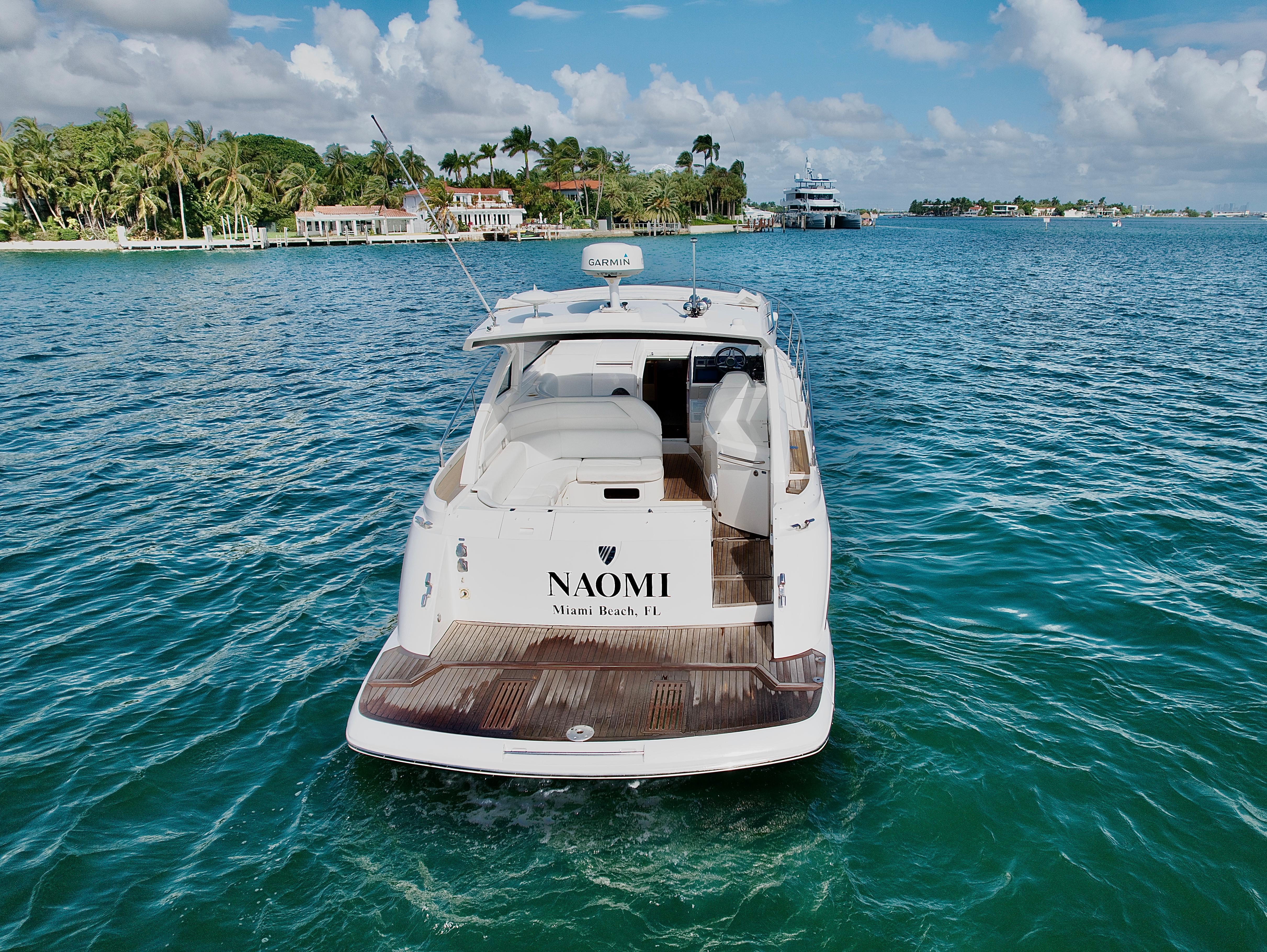 Fairline 38 NAOMI - Exterior Profile