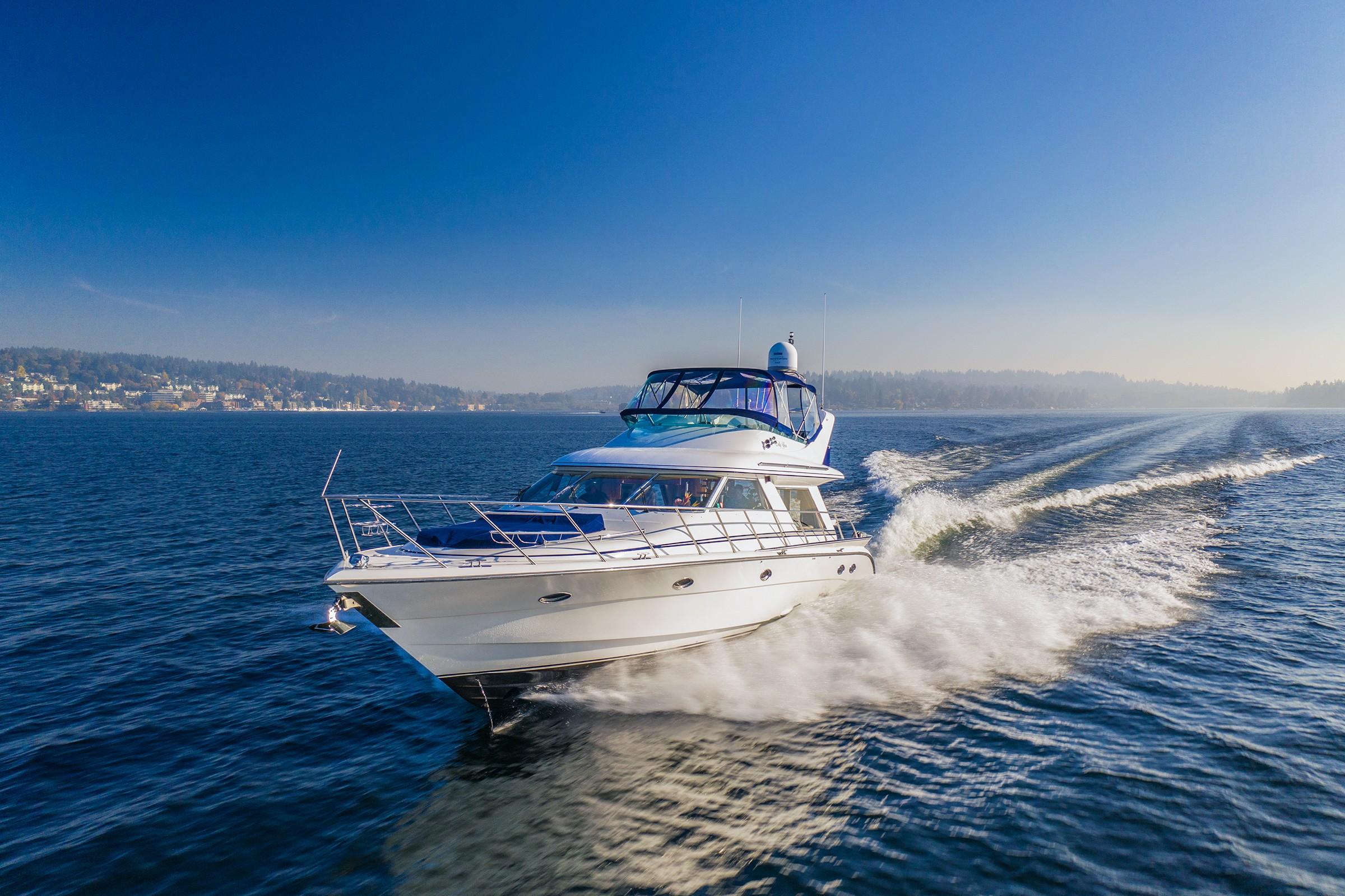 2001 Prima Flybridge Sedan #TBBH53805 inventory image at Sun Country Yachts, South Lake Union (Seattle) 2001 Prima Flybridge Sedan #TBBH53805 inventory image at Sun Country Yachts, South Lake Union (Seattle)