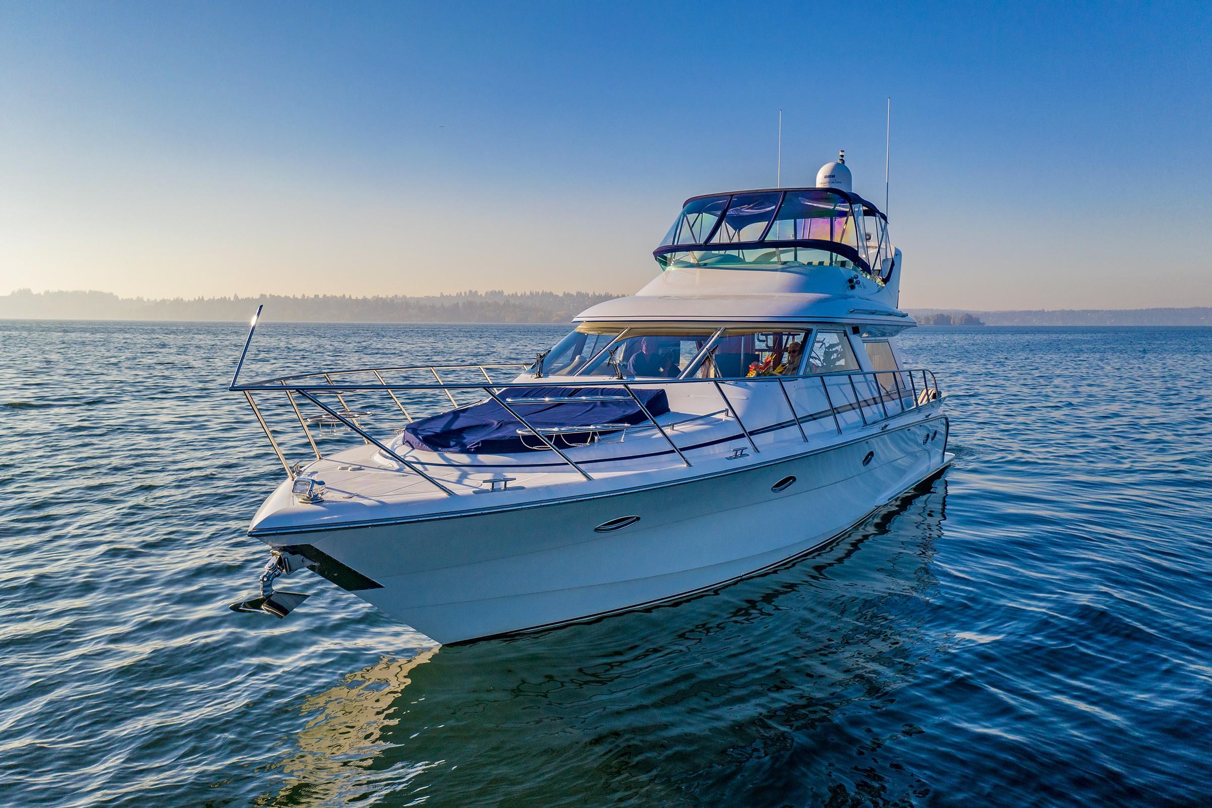 2001 Prima Flybridge Sedan #TBBH53805 inventory image at Sun Country Yachts, South Lake Union (Seattle) 2001 Prima Flybridge Sedan #TBBH53805 inventory image at Sun Country Yachts, South Lake Union (Seattle)