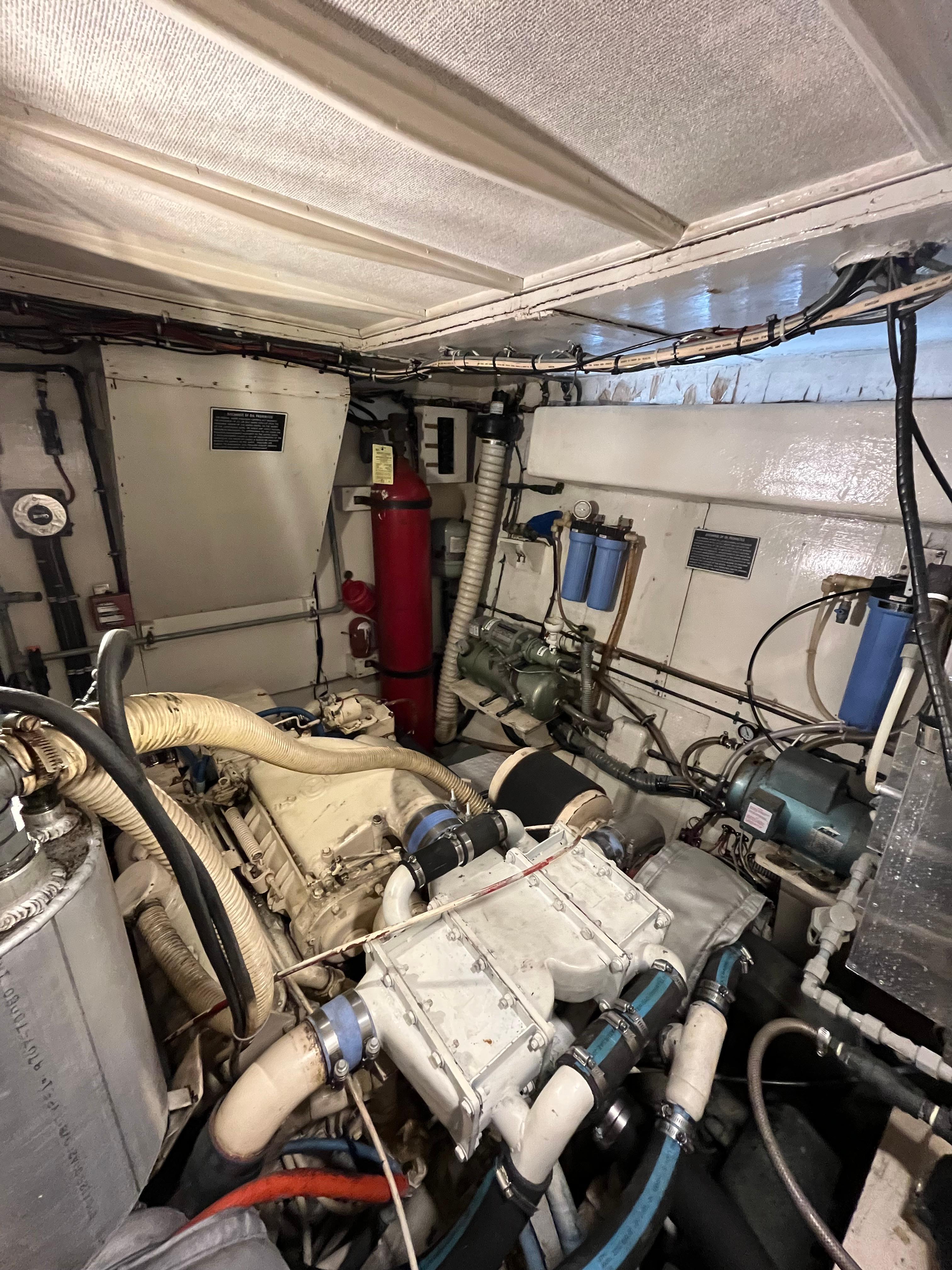 Stbd engine room