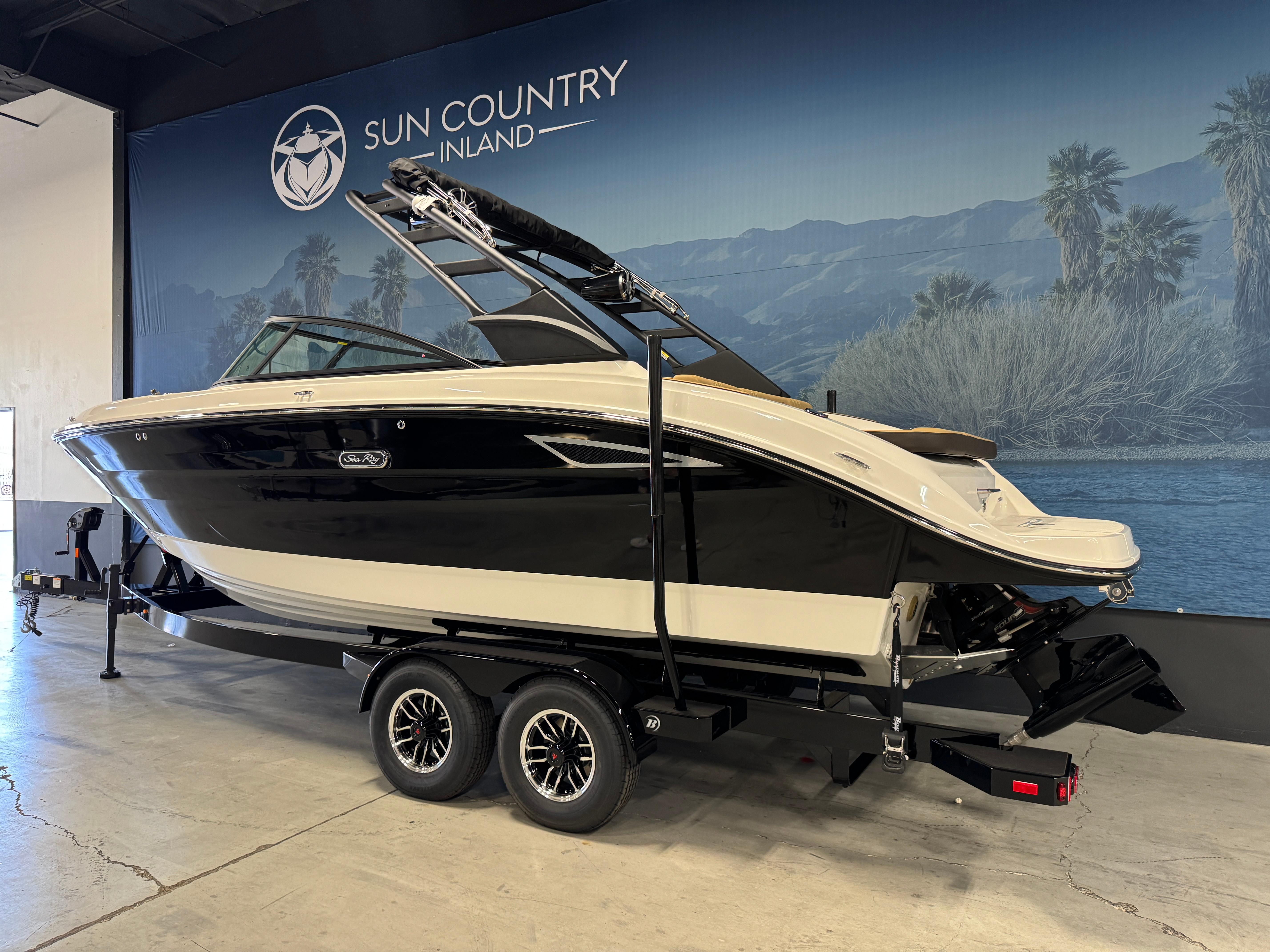 2026 Sea Ray SDX 250 Surf #S1082F inventory image at Sun Country Marine Group, Irvine