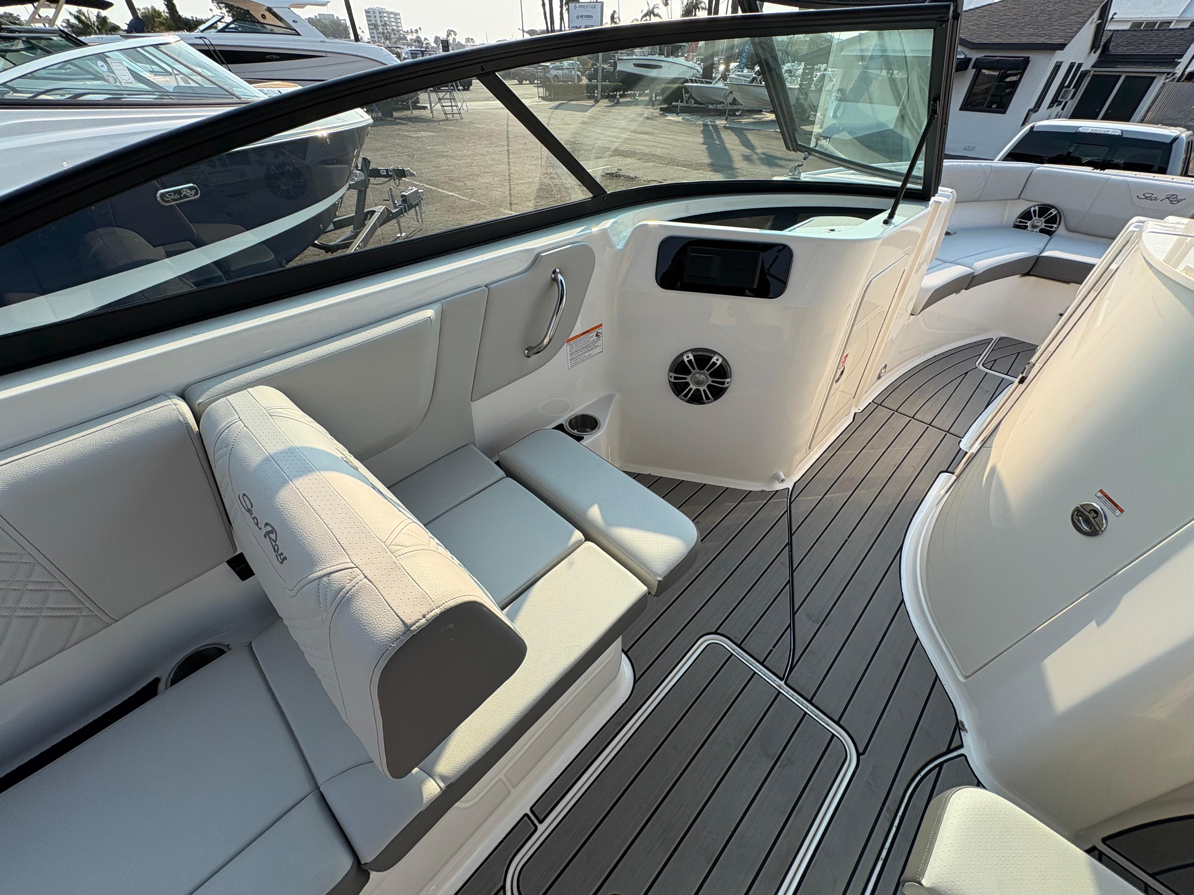 2026 Sea Ray SDX 250 #S1085F inventory image at Sun Country Marine Group, Newport Beach