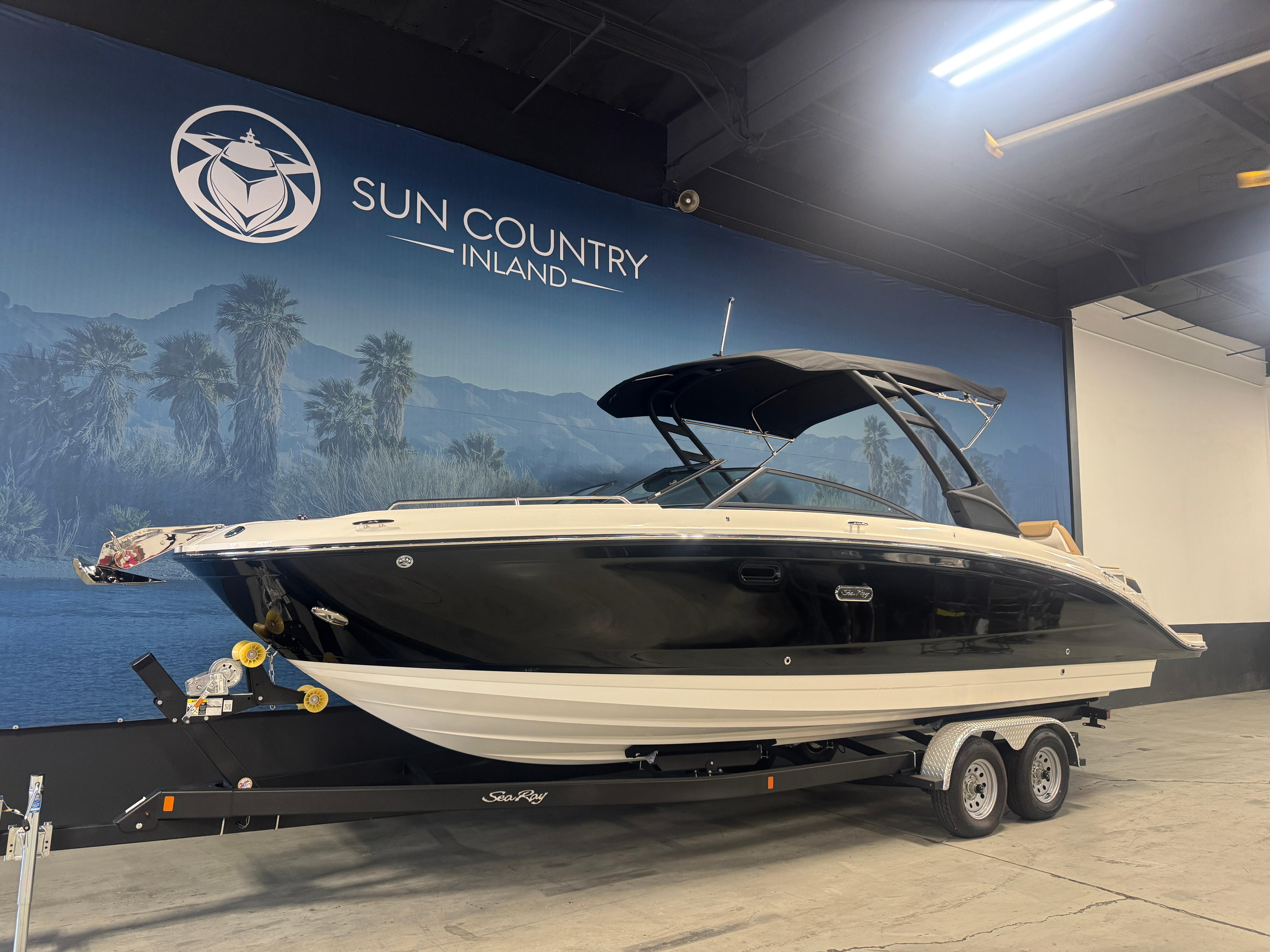 2026 Sea Ray SDX 290 #S1110F inventory image at Sun Country Marine Group, Newport Beach