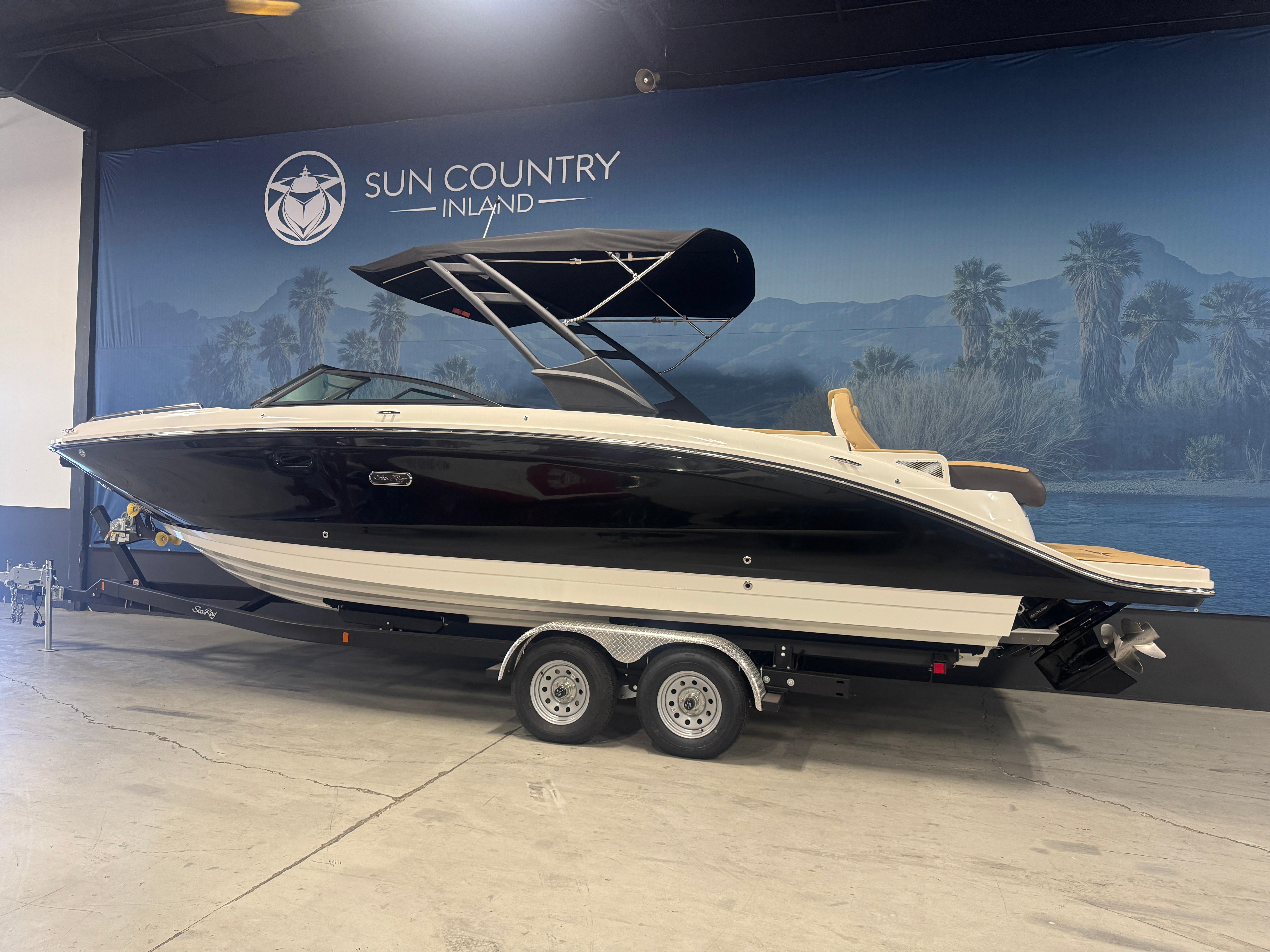 2026 Sea Ray SDX 290 #S1110F inventory image at Sun Country Marine Group, Newport Beach