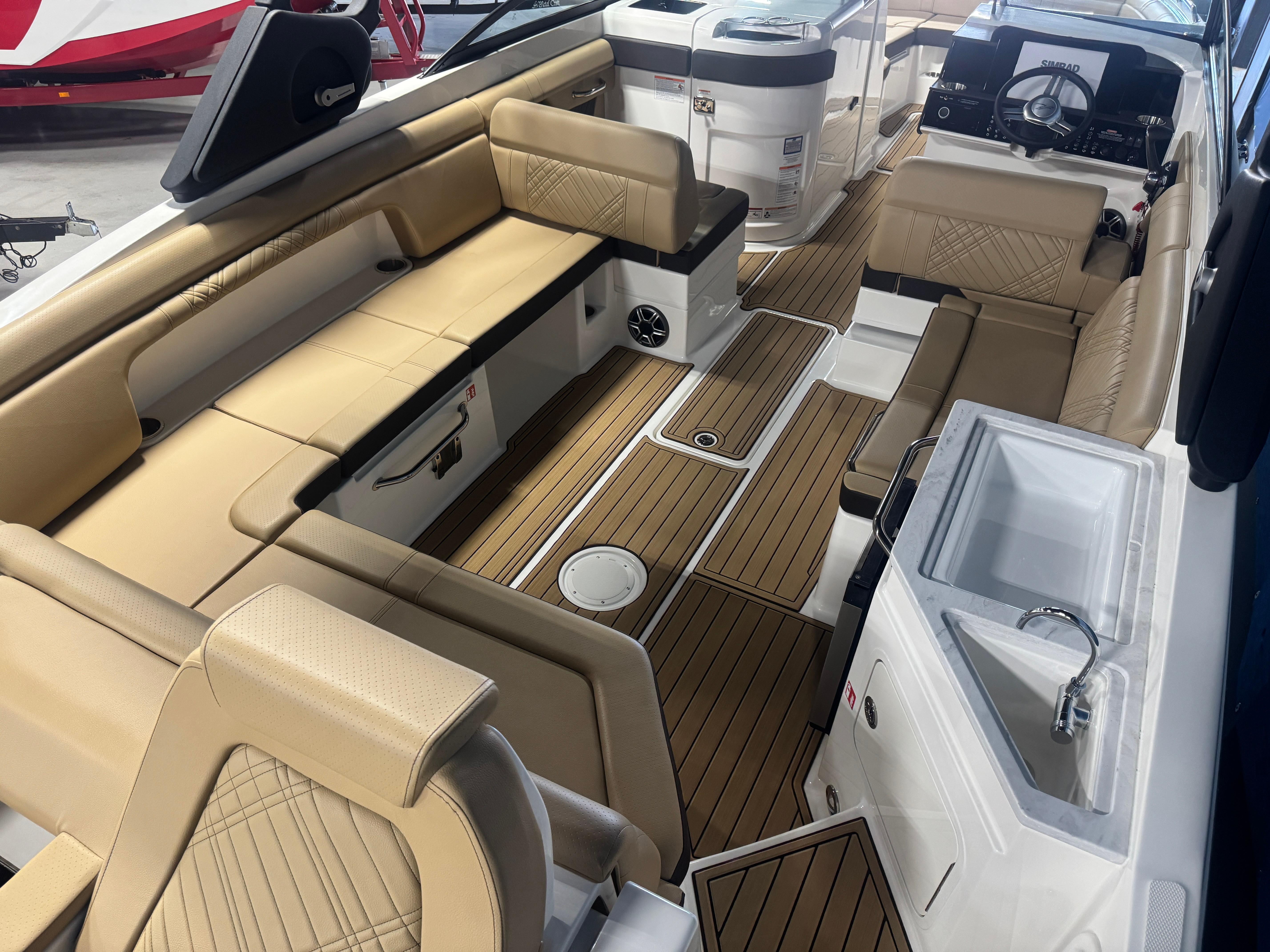 2026 Sea Ray SDX 290 #S1110F inventory image at Sun Country Marine Group, Newport Beach