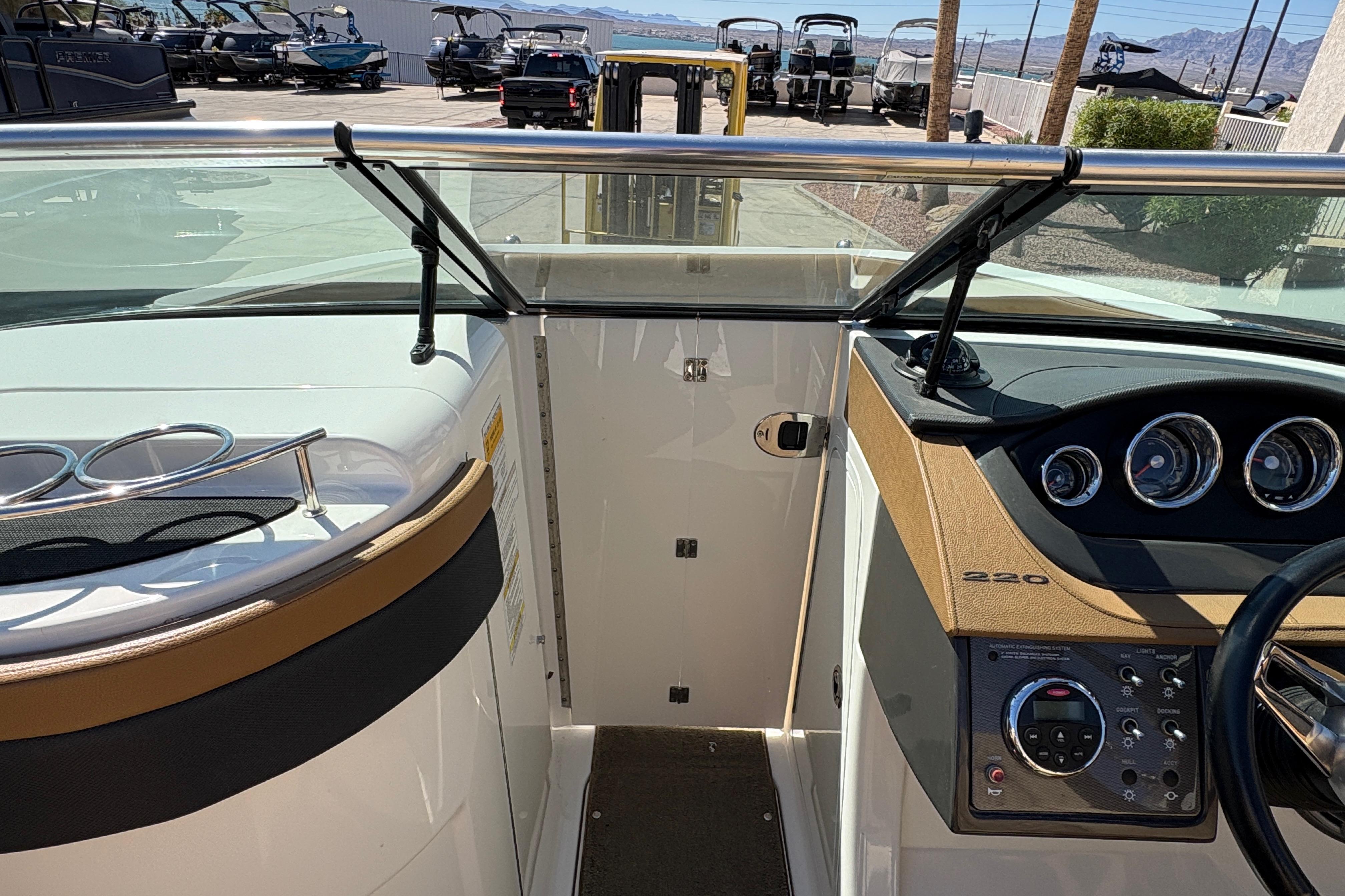 2015 Sea Ray 220 Sundeck #TBJC1564 inventory image at Sun Country Marine Group, Lake Havasu City, AZ