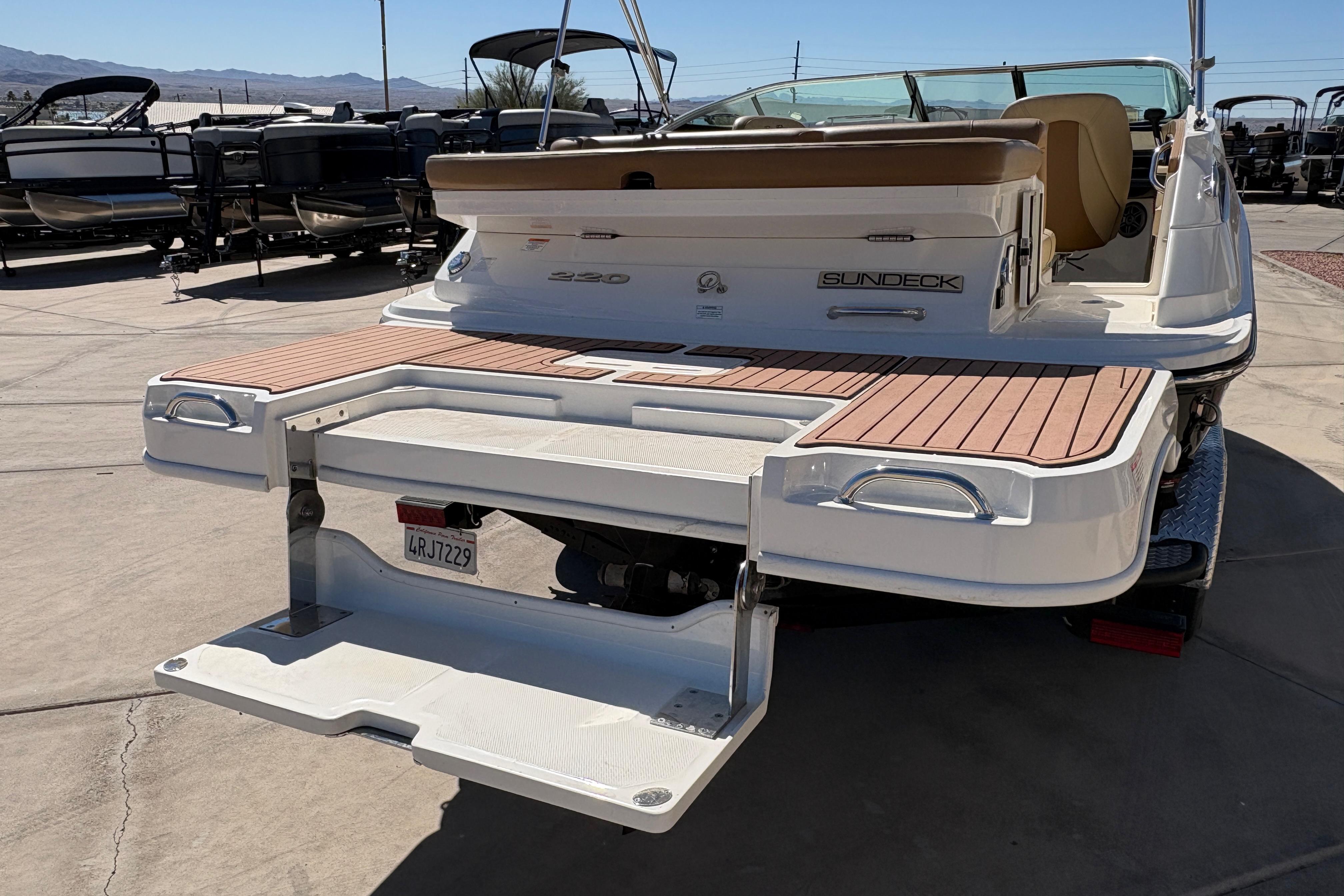 2015 Sea Ray 220 Sundeck #TBJC1564 inventory image at Sun Country Marine Group, Lake Havasu City, AZ