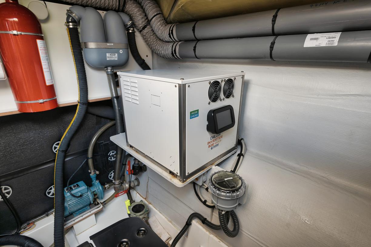 Starboard Engine Room - Frigomar Chiller Inverter