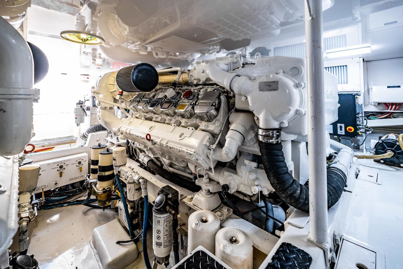 Viking 52 - Heyca I - Engine Room