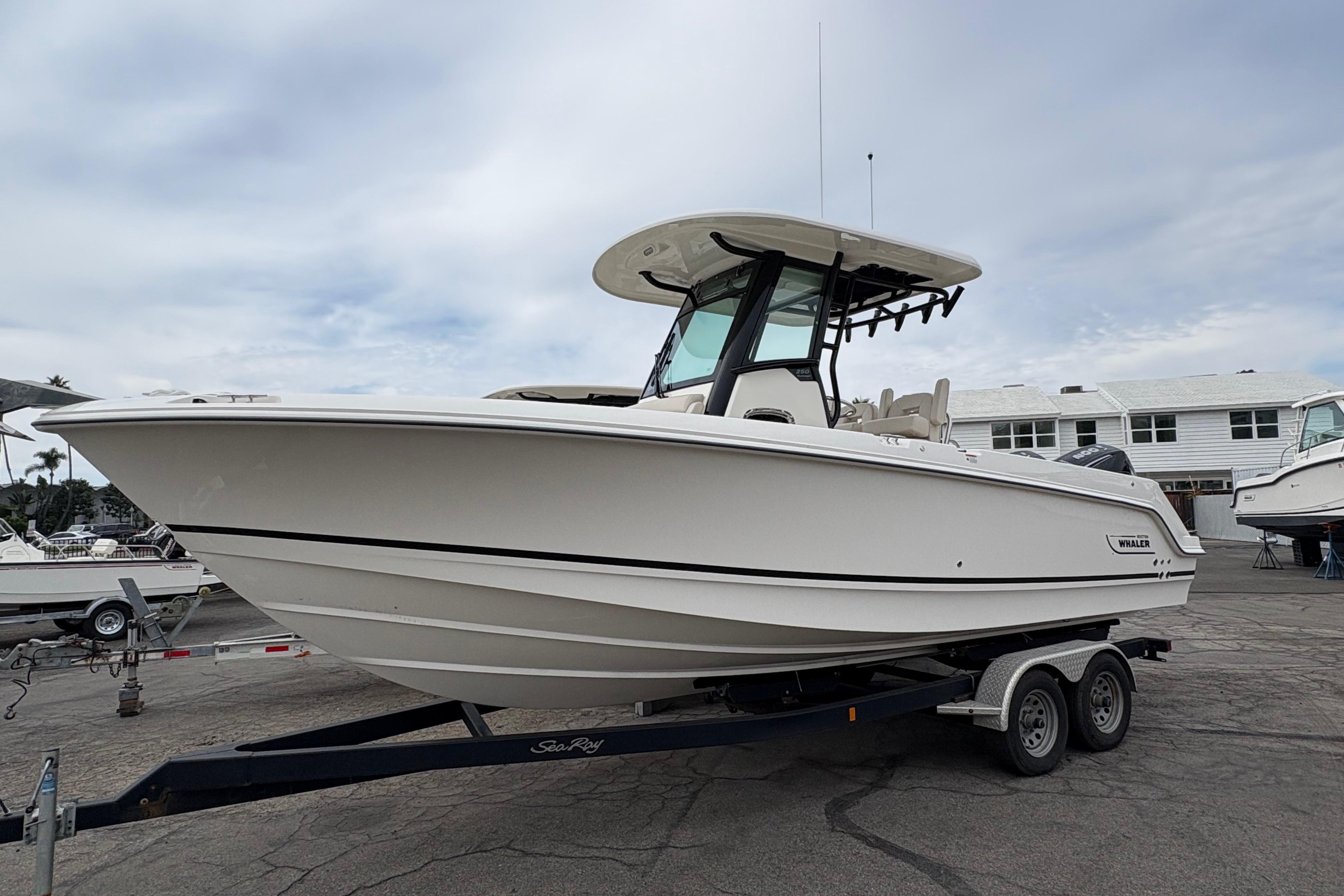 2026 Boston Whaler 250 Outrage #BW0224I inventory image at Sun Country Marine Group, Newport Beach