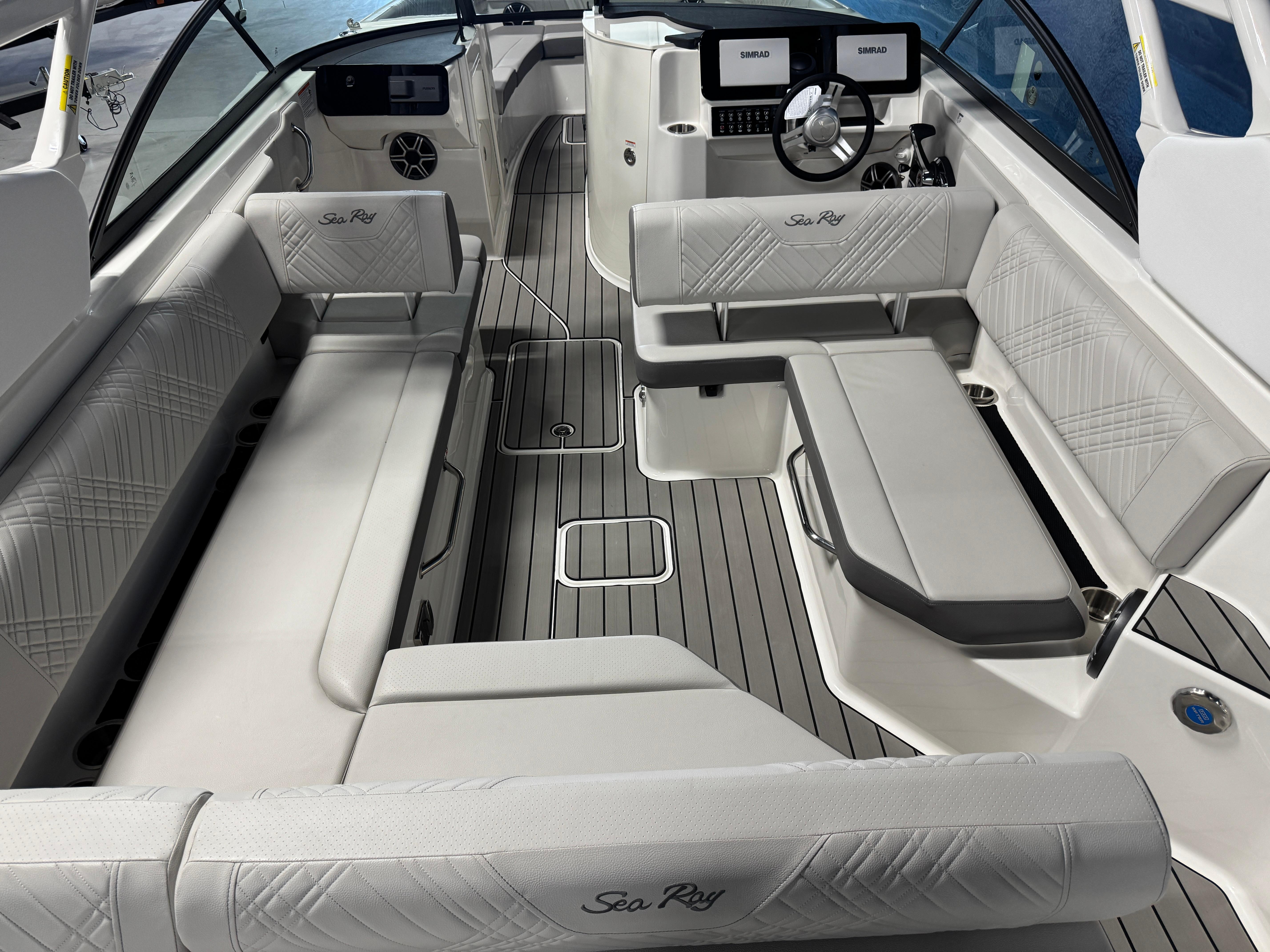 2026 Sea Ray SDX 270 #S1221F inventory image at Sun Country Marine Group, Irvine