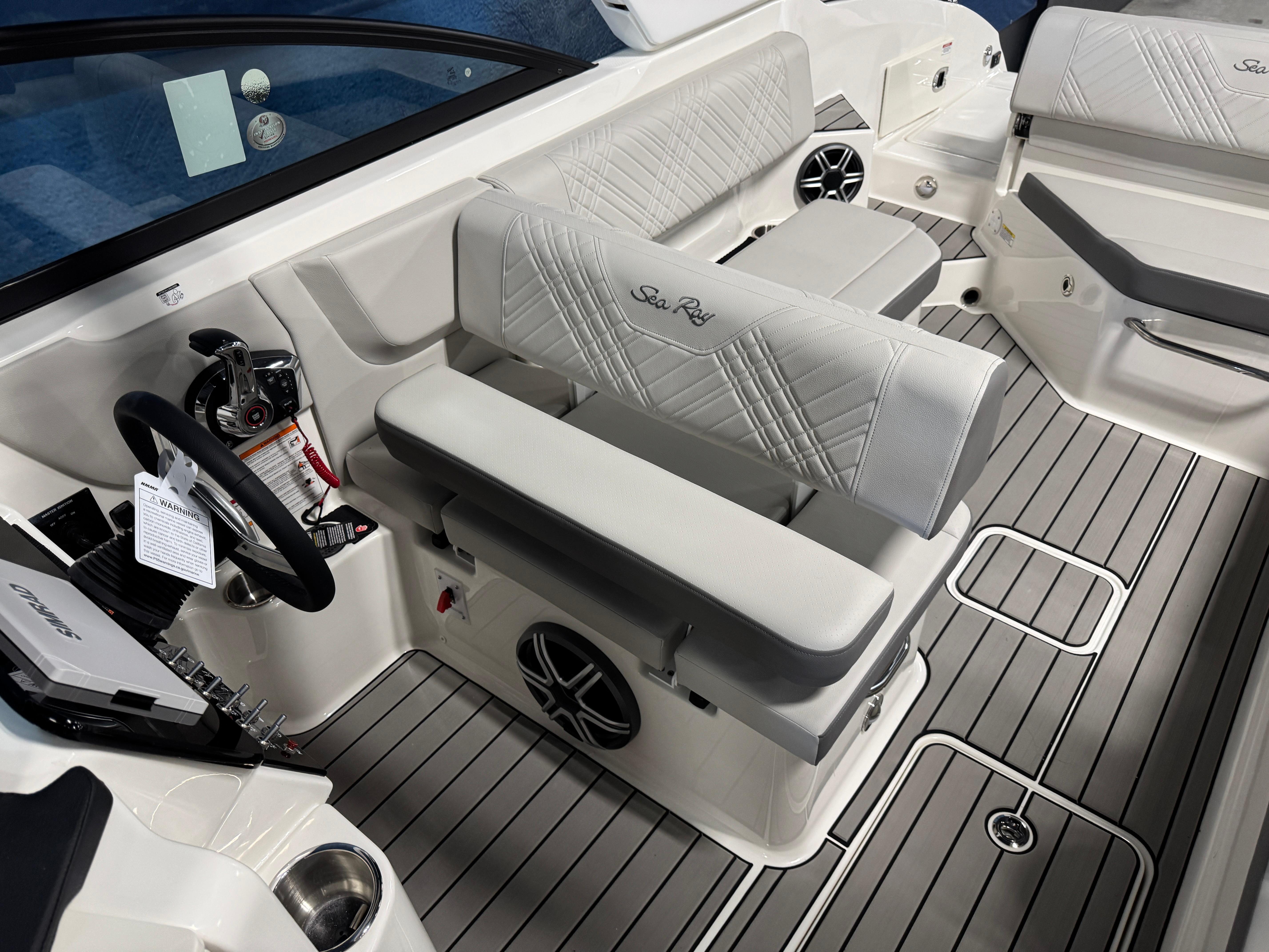 2026 Sea Ray SDX 270 #S1221F inventory image at Sun Country Marine Group, Irvine