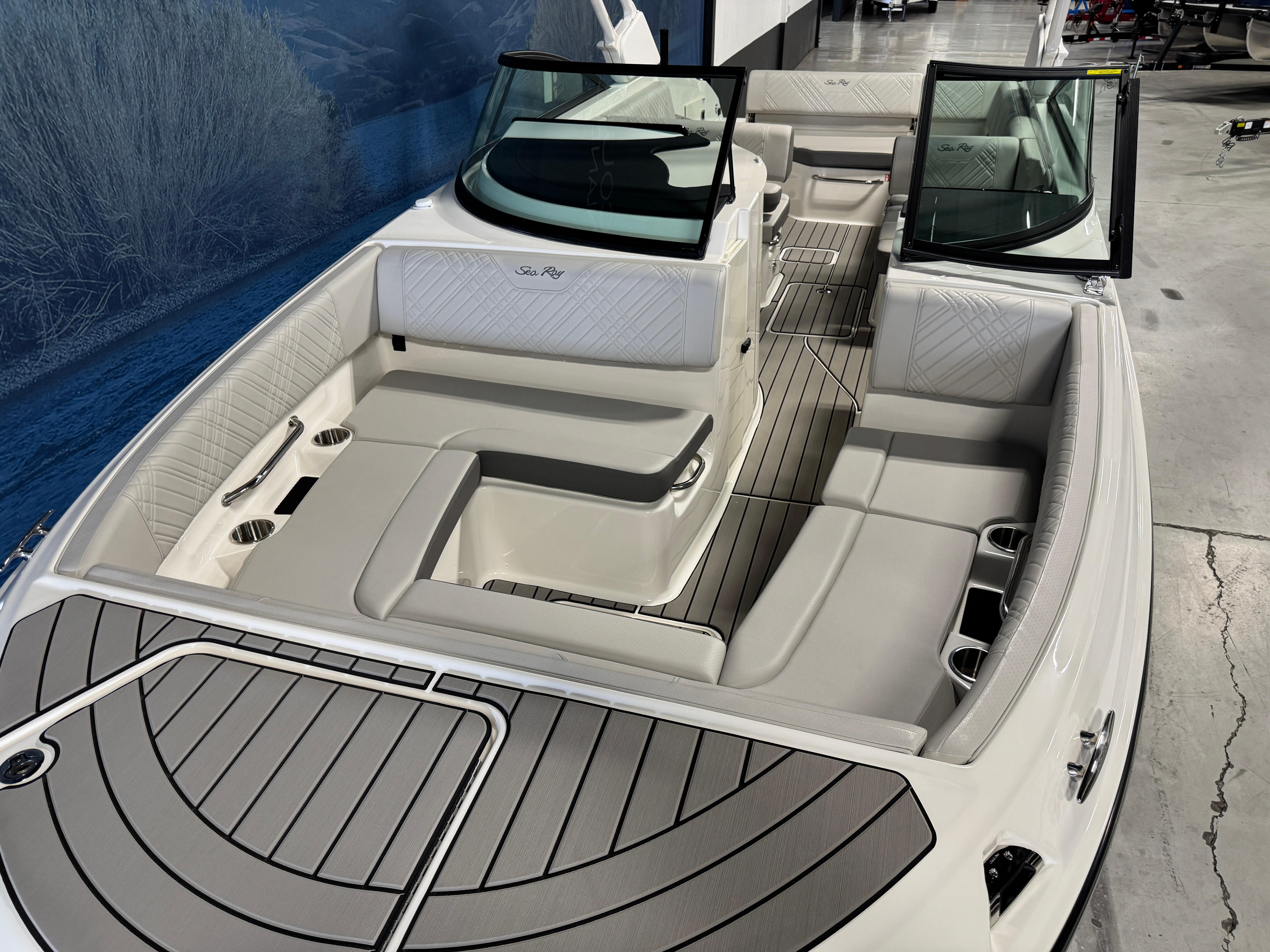 2026 Sea Ray SDX 270 #S1221F inventory image at Sun Country Marine Group, Irvine