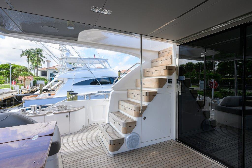 Princess 78 Aft Deck