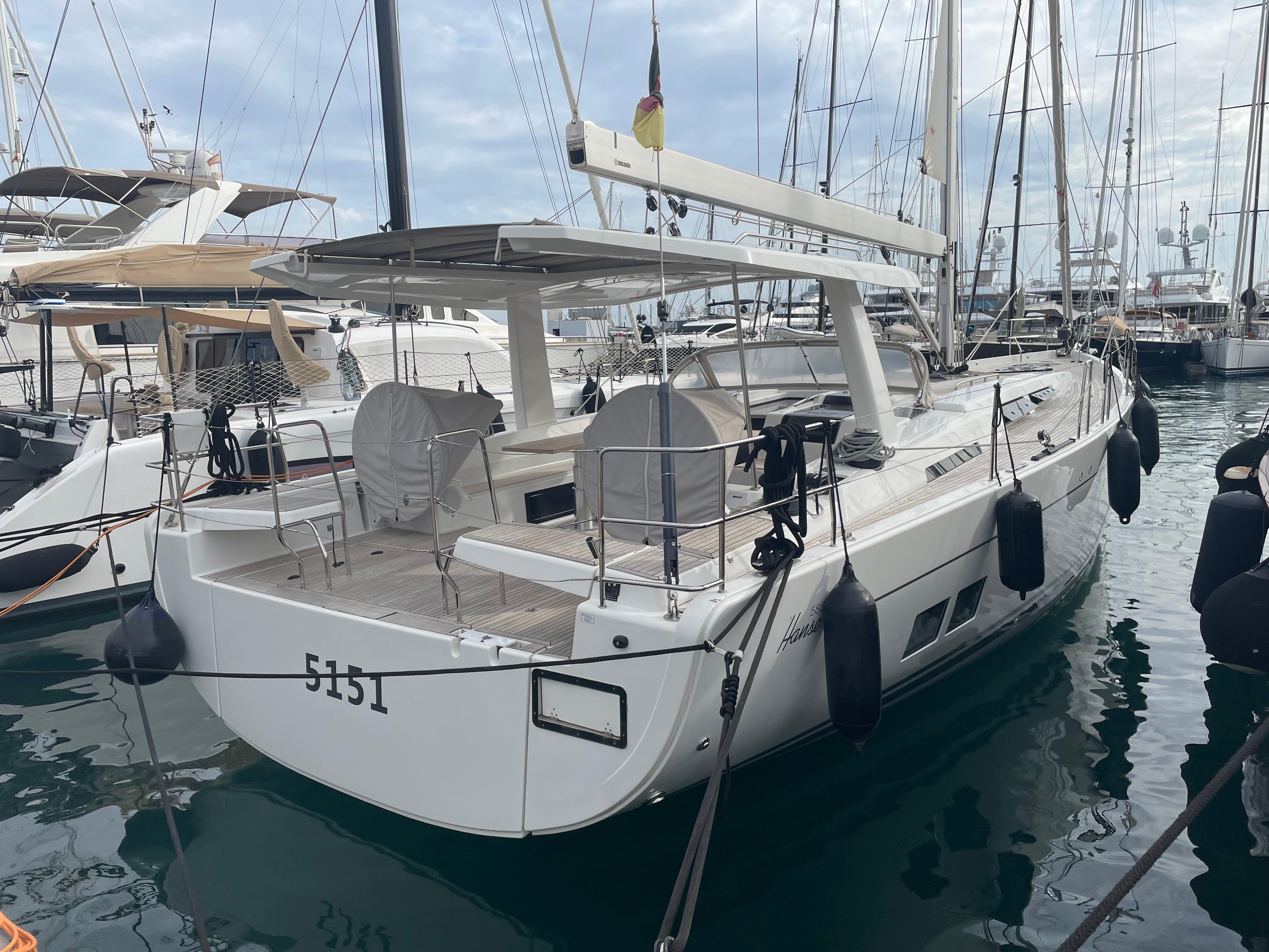  Hanse 588 2020 for sale in Mallorca ES-PM