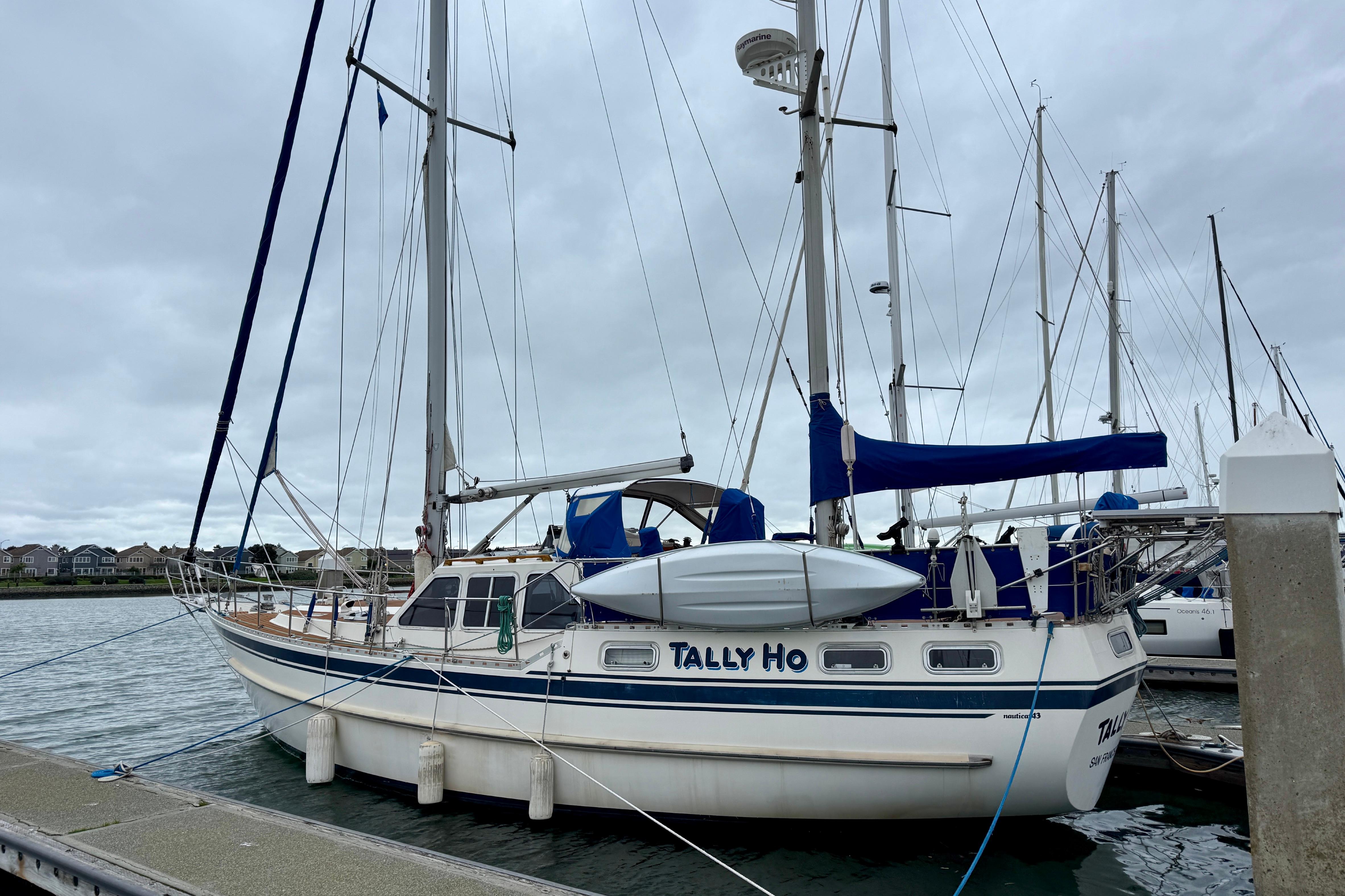 Port side with Kayak rack