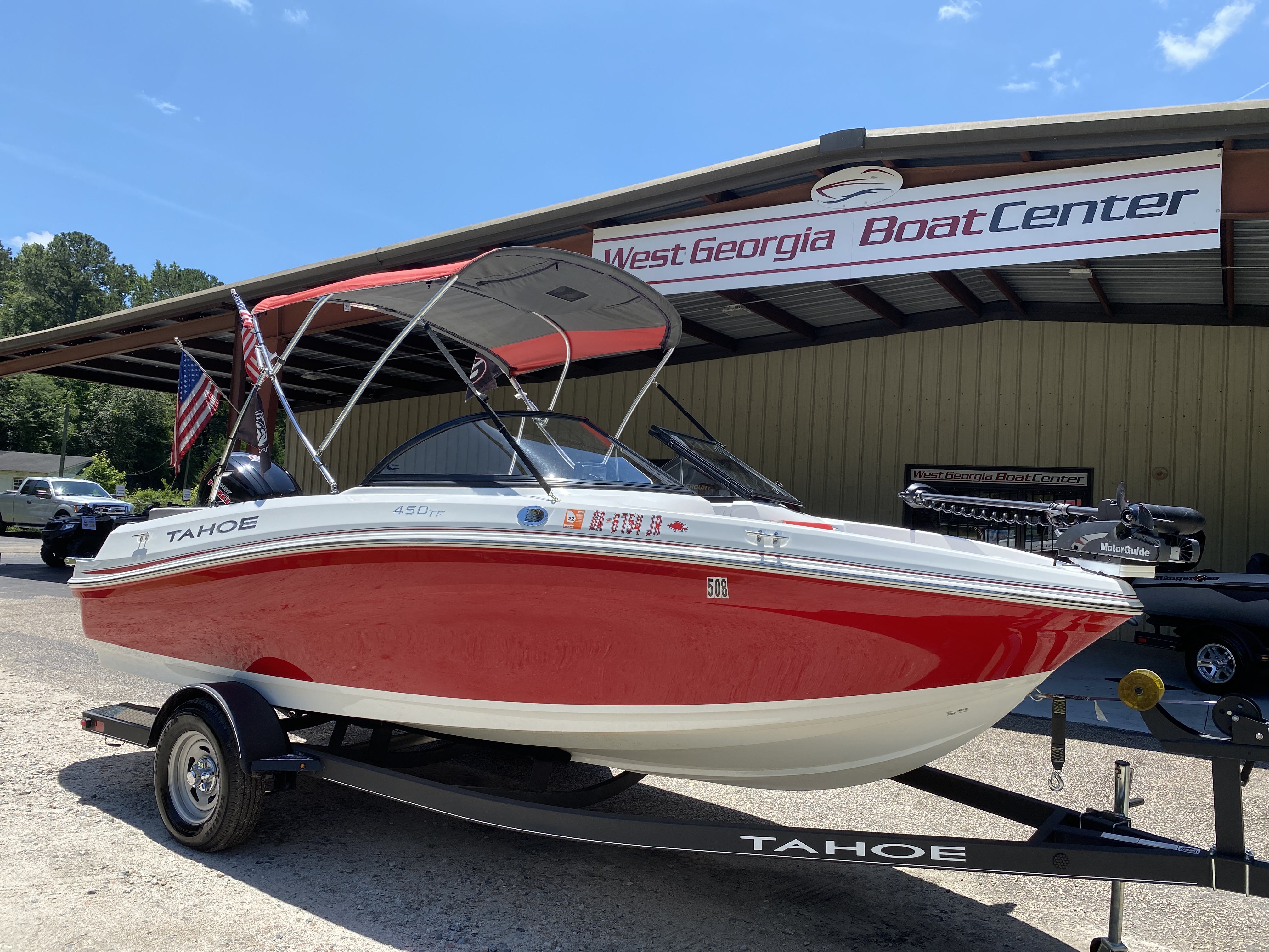 2019 Tahoe boat for sale, model of the boat is 450 TF & Image # 9 of 23