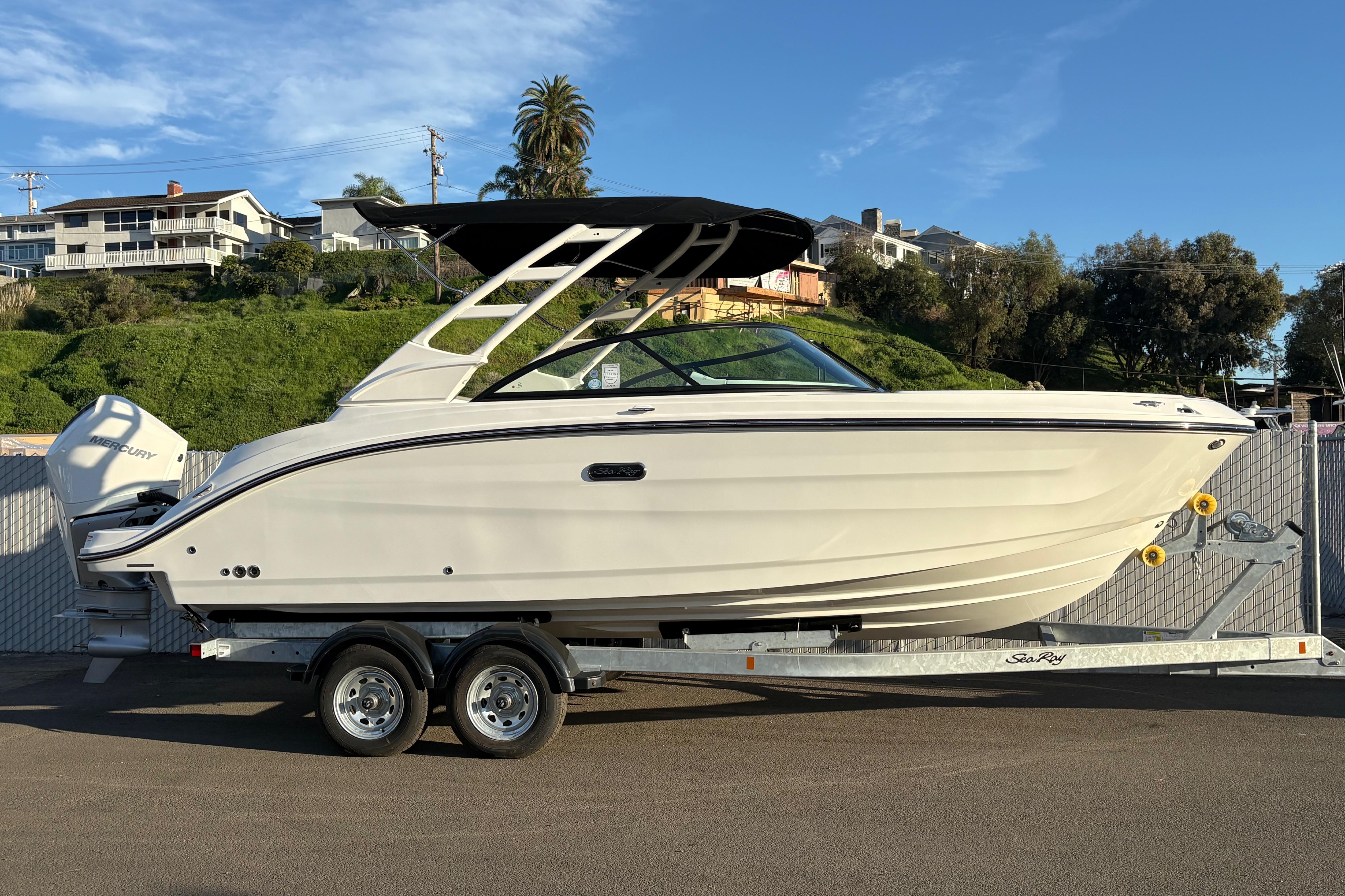 2026 Sea Ray SDX 230 Outboard #S1387H inventory image at Sun Country Marine Group, Newport Beach