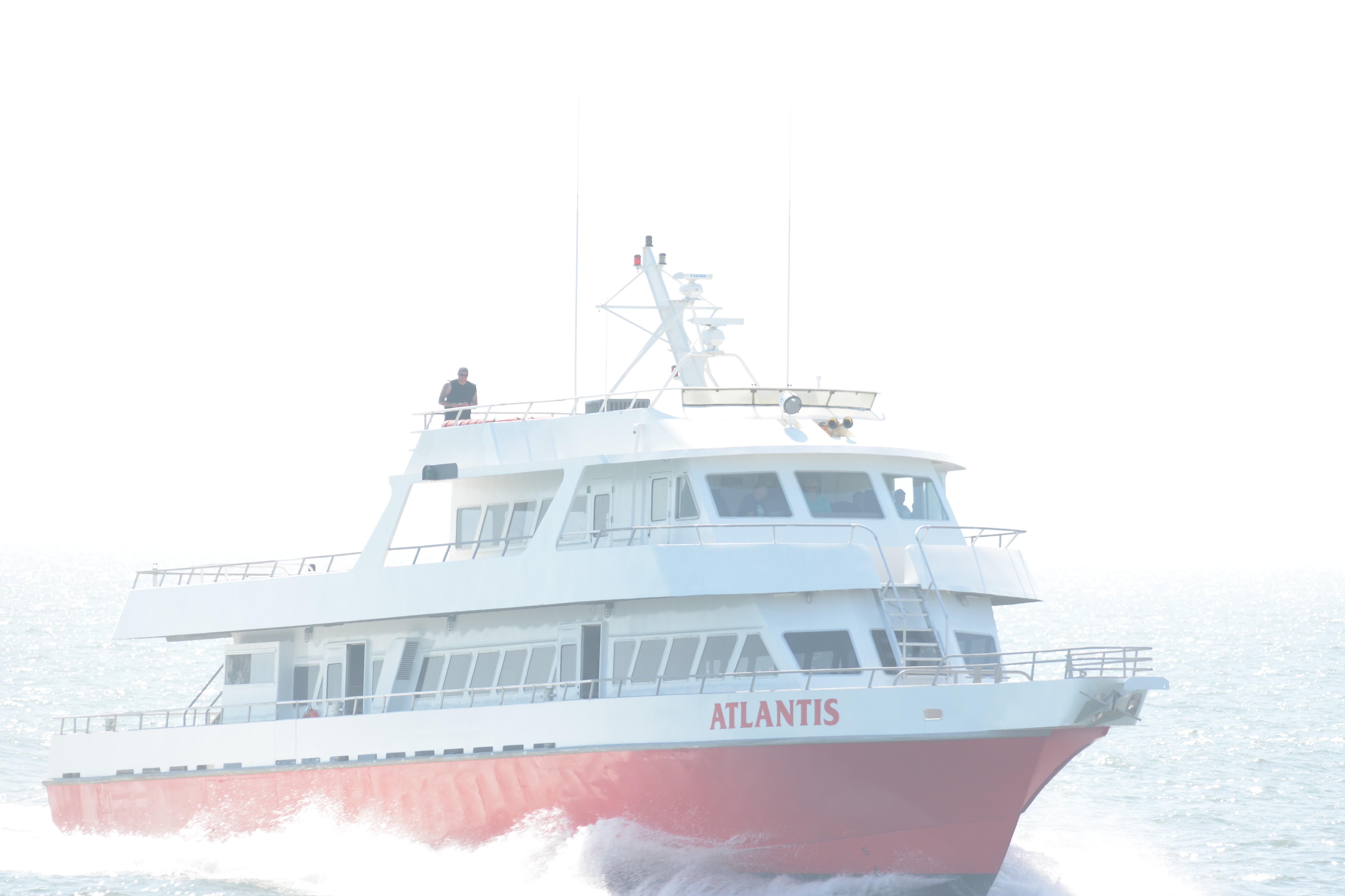 1998 Atlantis ferry fishing whale watch