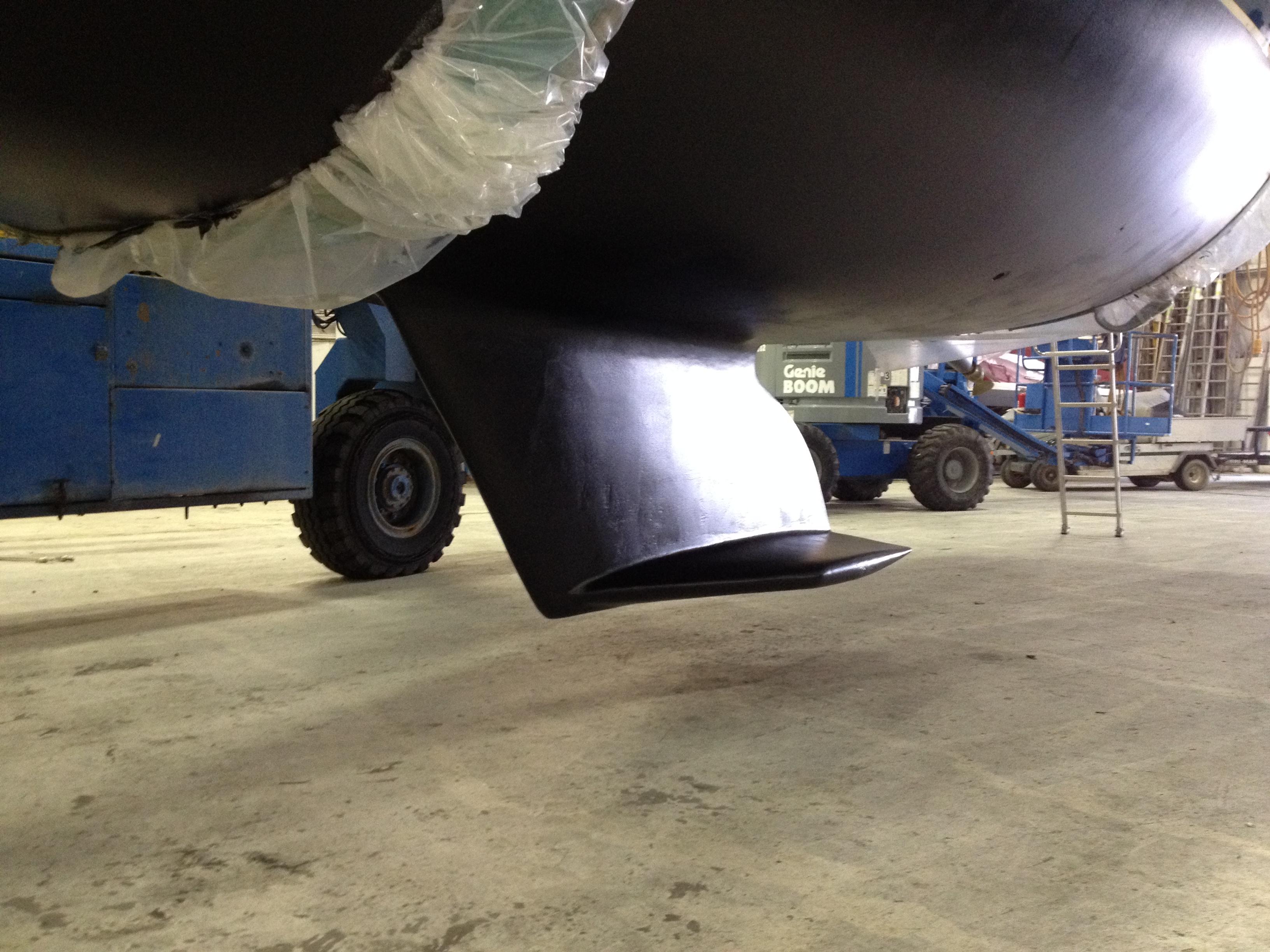 Wing Keel, with Fresh bottom Job