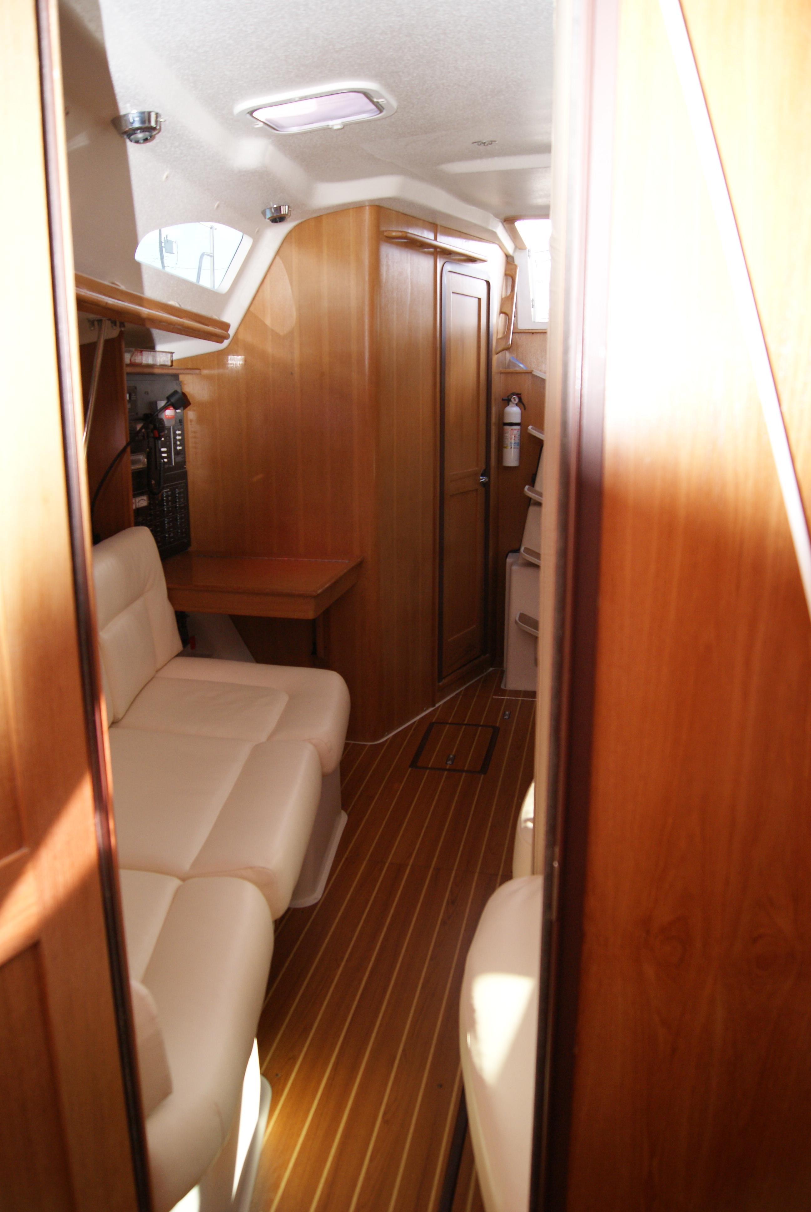 looking aft
