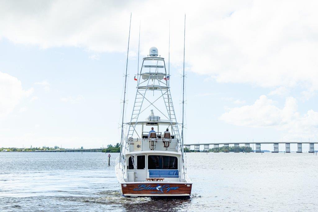 Viking 54 Blue Eyes - Aft Profile