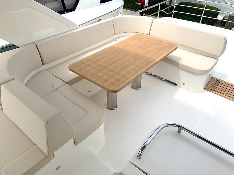 Jbys Trade Yacht Photos Pics FlyBridge Teak Table