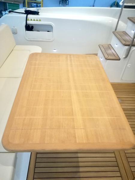 Jbys Trade Yacht Photos Pics Cockpit Table - Teak