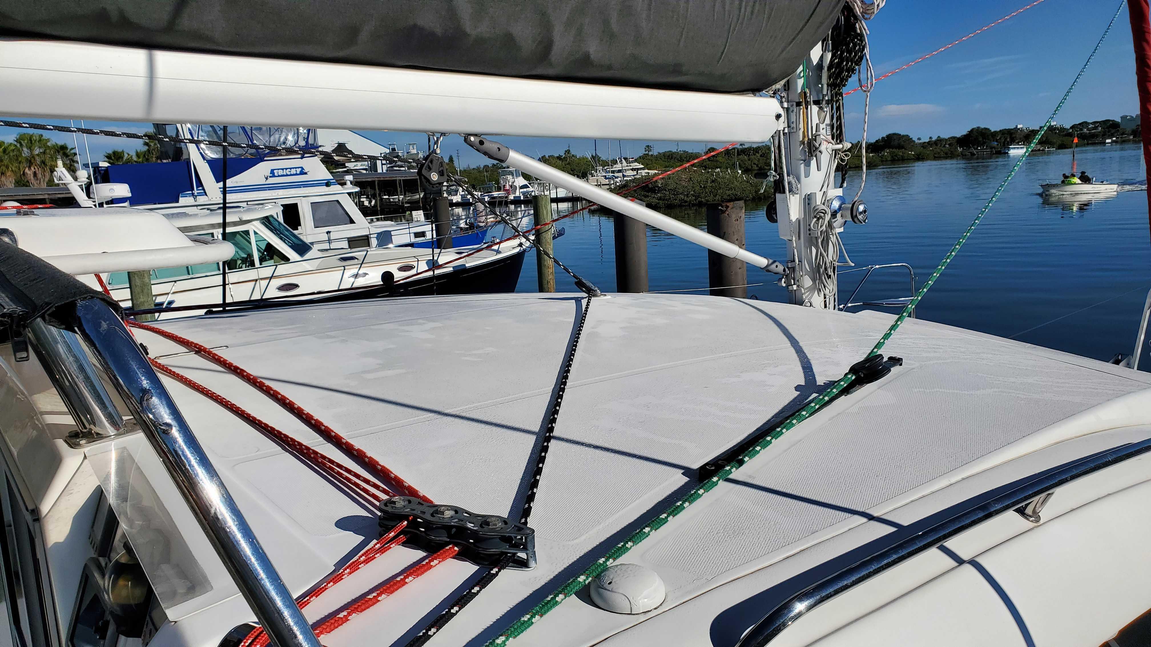 Leopard 38 Sailing Catamaran Evangeline for sale Leopard Brokerage