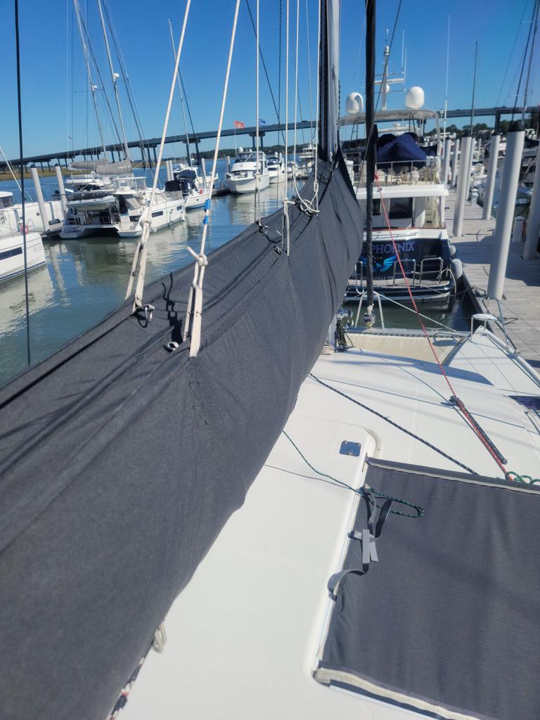 Leopard 38 Sailing Catamaran Evangeline for sale Leopard Brokerage