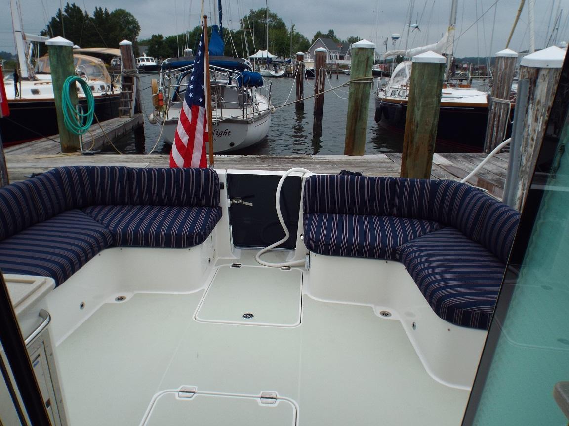 Cockpit looking aft