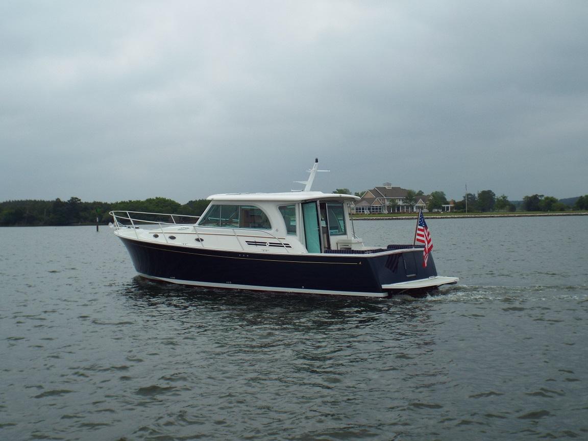 Port aft quarter view