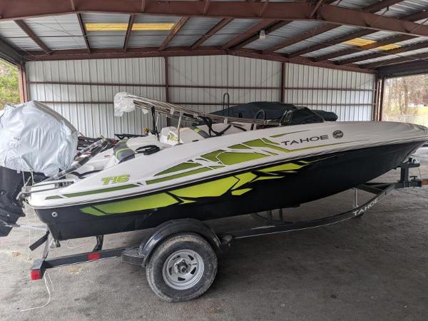 2022 Tahoe boat for sale, model of the boat is T16 & Image # 1 of 5