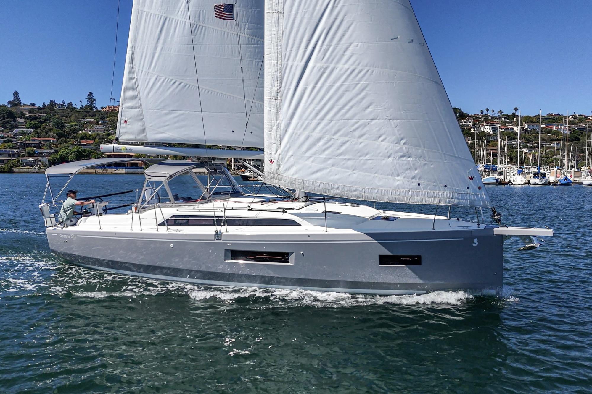 2025 Beneteau Oceanis 37.1 #TBSS042F-LLC inventory image at Sun Country Marine Group, San Diego Harbor Island