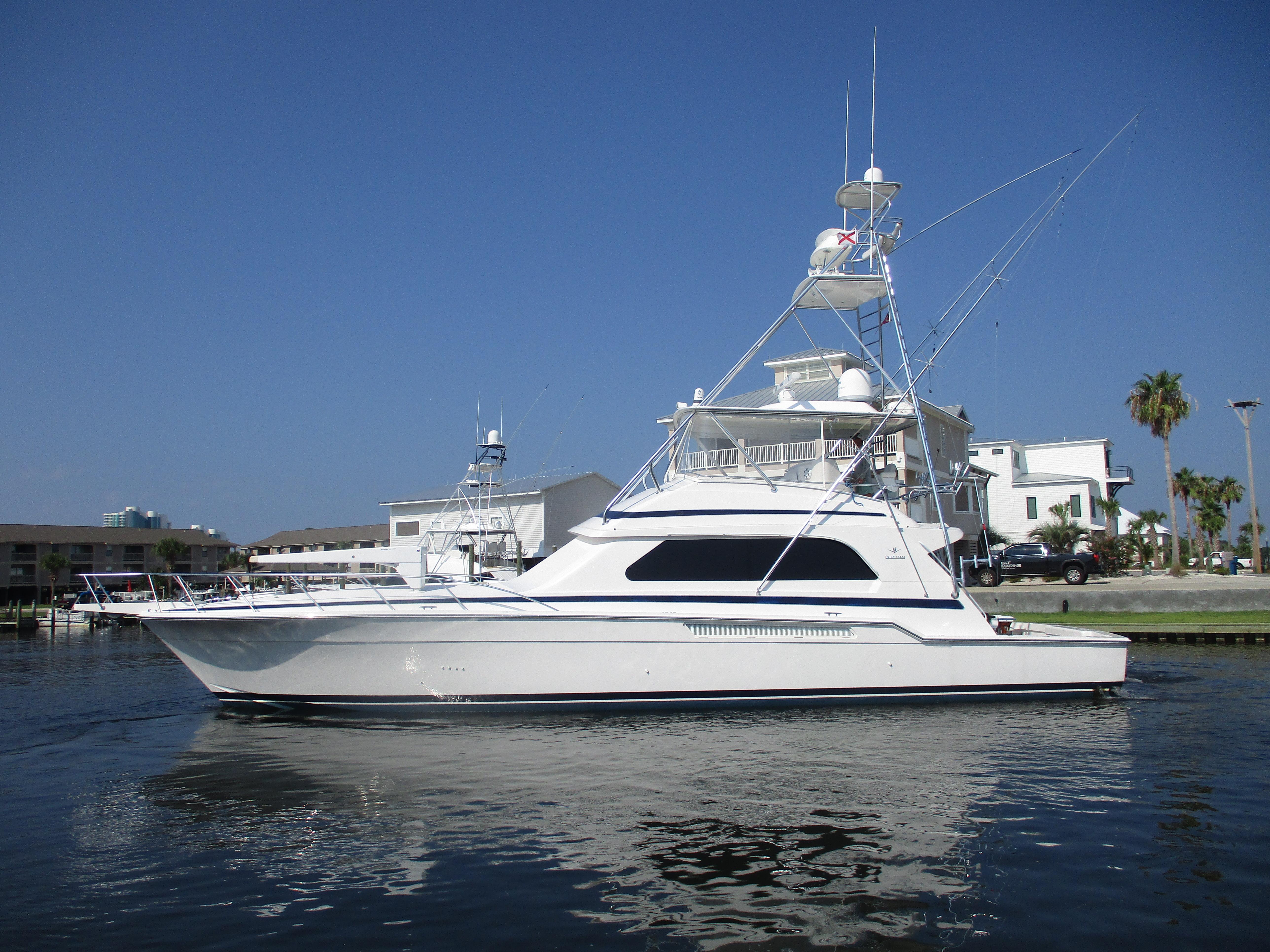 Bertram-60 Convertible 2000-Slick Nickel AL-US-9478101
